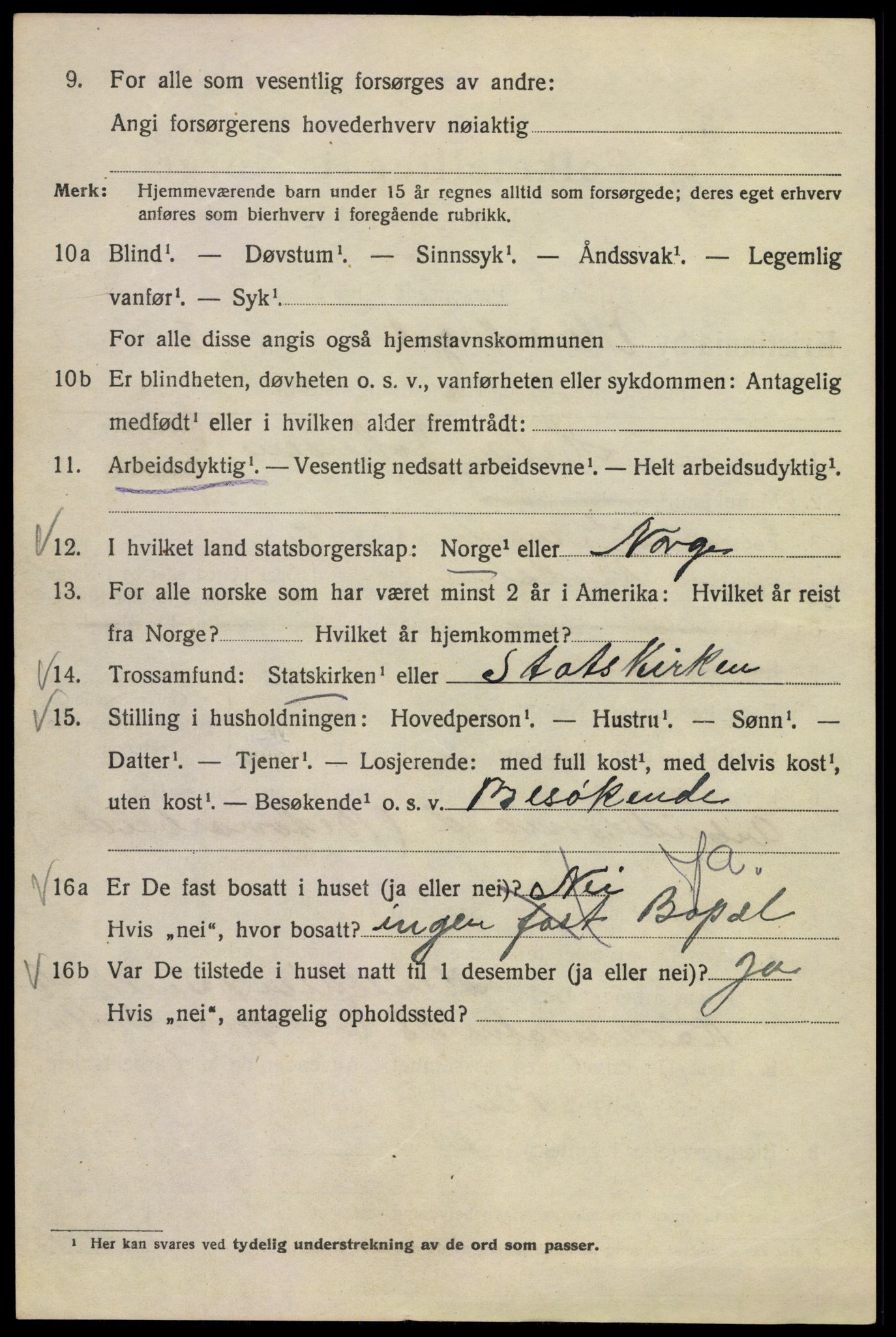 SAO, 1920 census for Kristiania, 1920, p. 612296