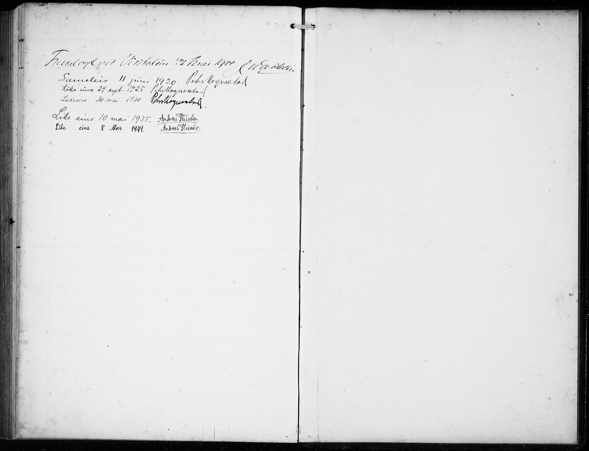 Strandebarm sokneprestembete, AV/SAB-A-78401/H/Hab: Parish register (copy) no. C  2, 1914-1935