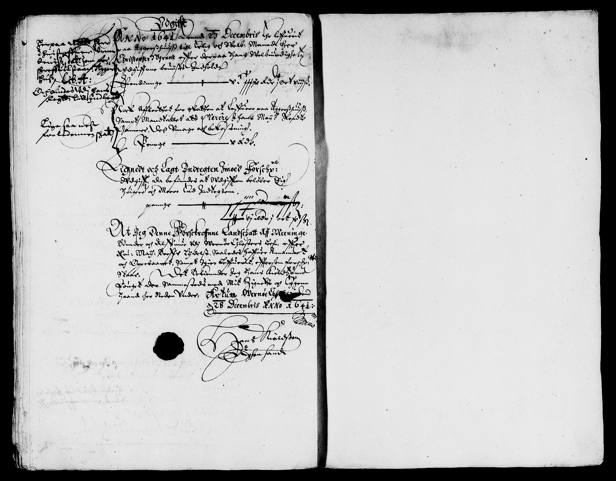 Rentekammeret inntil 1814, Reviderte regnskaper, Lensregnskaper, AV/RA-EA-5023/R/Rb/Rbg/L0005: Verne kloster len, 1639-1642