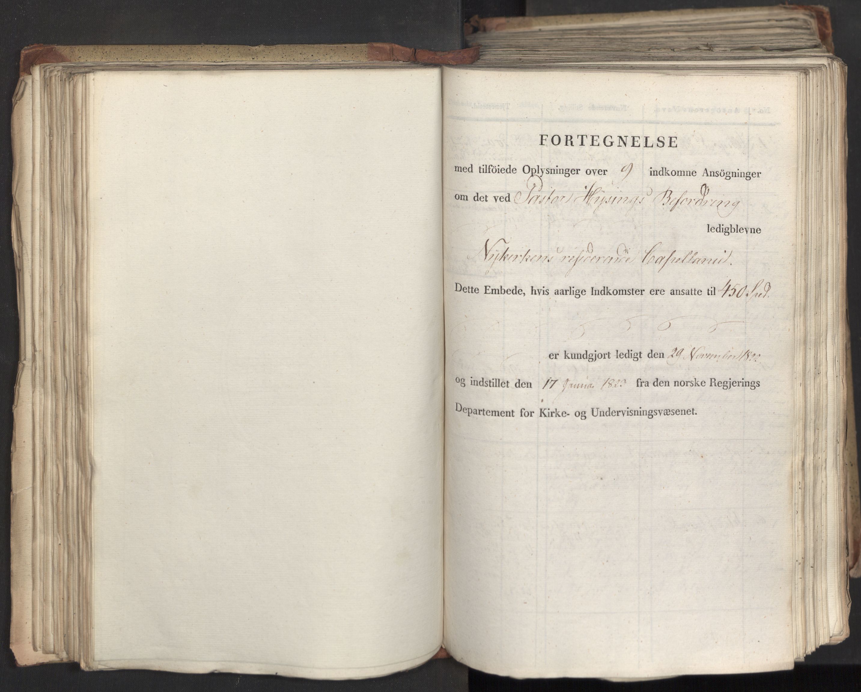 Statsrådsavdelingen i Stockholm, AV/RA-S-1003/D/Da/L0033: Regjeringsinnstillinger nr. 1-274, 1823, p. 124