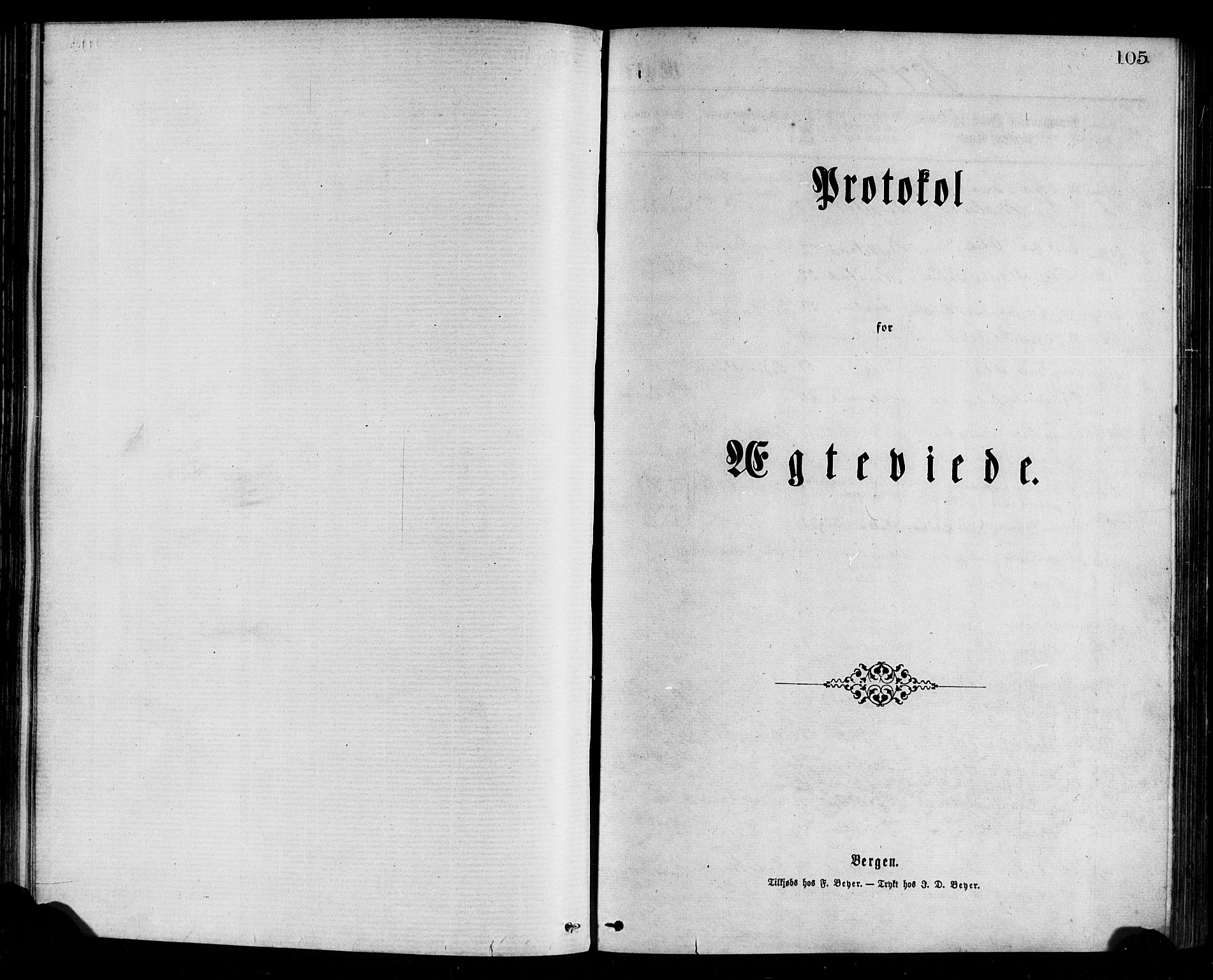 Førde sokneprestembete, SAB/A-79901/H/Haa/Haaa/L0011: Parish register (official) no. A 11, 1877-1880, p. 105