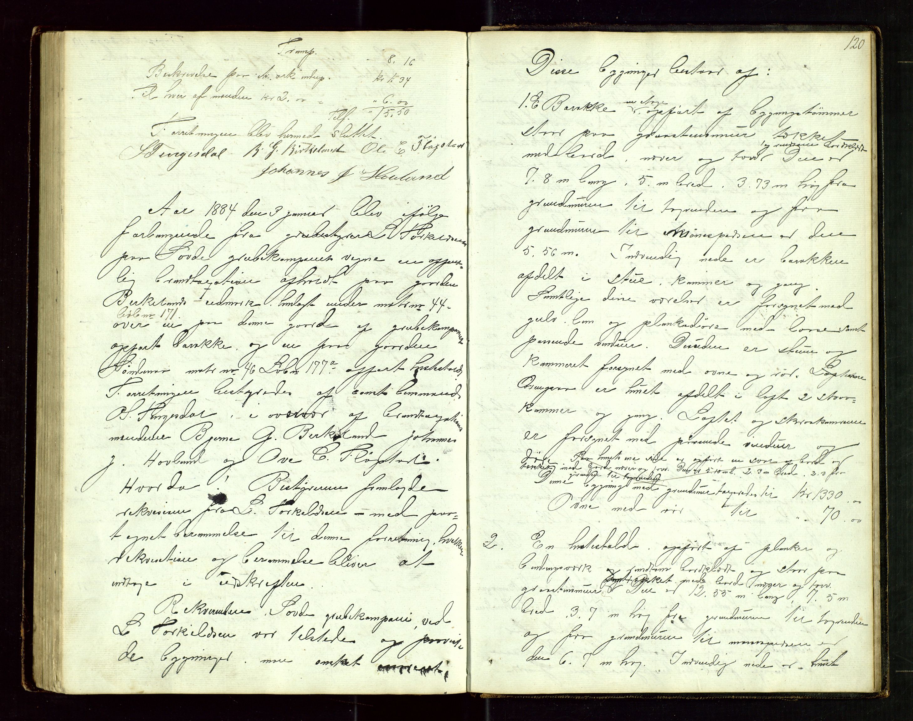 Sauda lensmannskontor, SAST/A-100177/Goa/L0001: "Brandtaxations-Protocol for Søvde Thinglaug", 1846-1886, p. 119b-120a