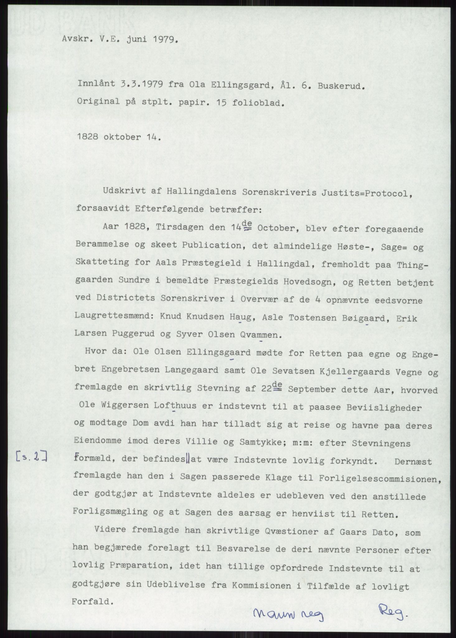 Samlinger til kildeutgivelse, Diplomavskriftsamlingen, AV/RA-EA-4053/H/Ha, p. 1740