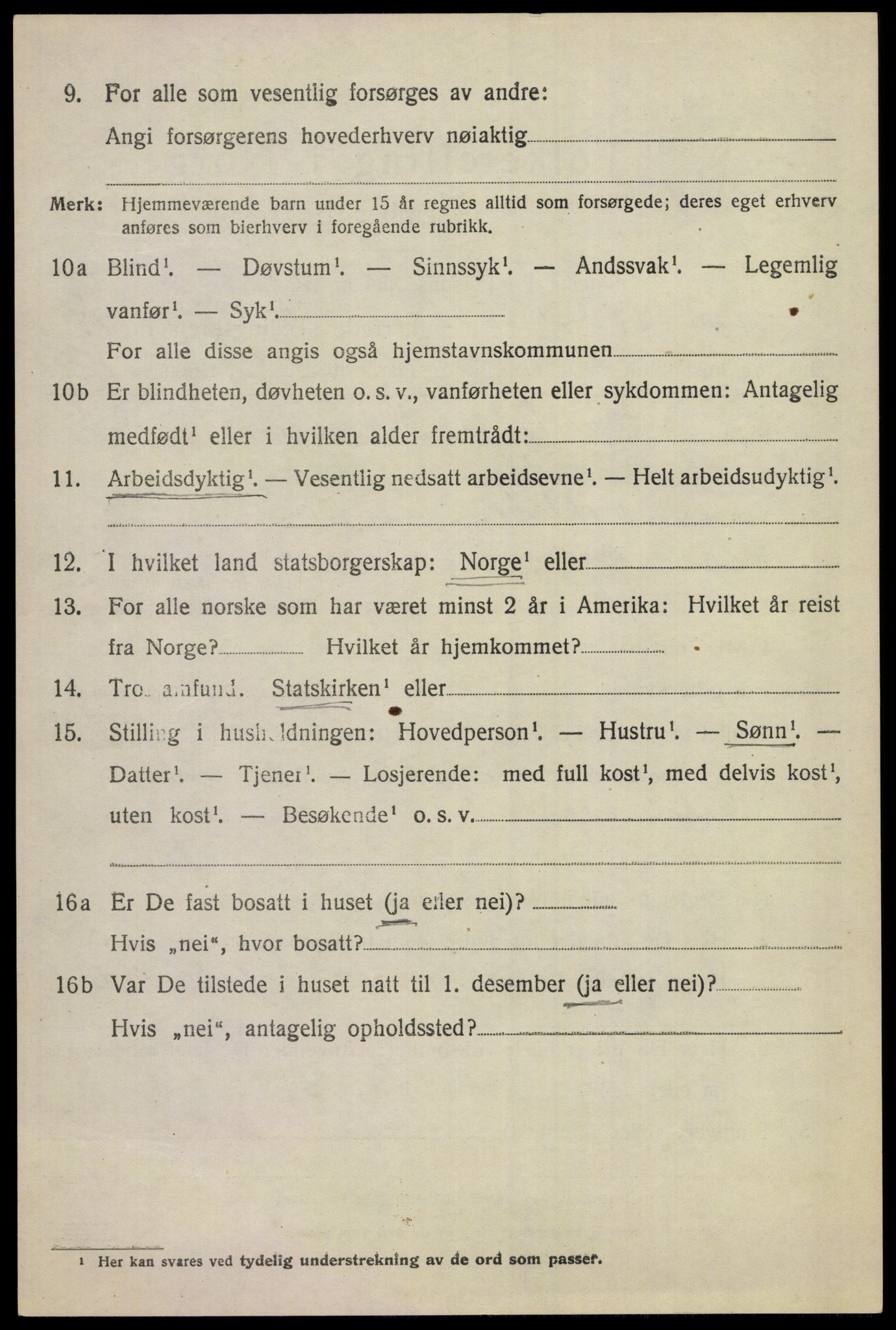 SAKO, 1920 census for Ål, 1920, p. 7425