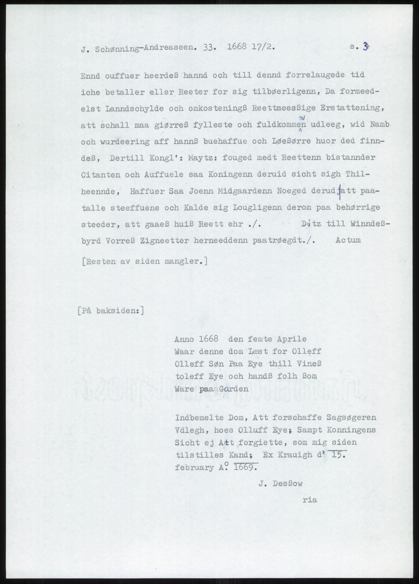 Samlinger til kildeutgivelse, Diplomavskriftsamlingen, AV/RA-EA-4053/H/Ha, p. 179