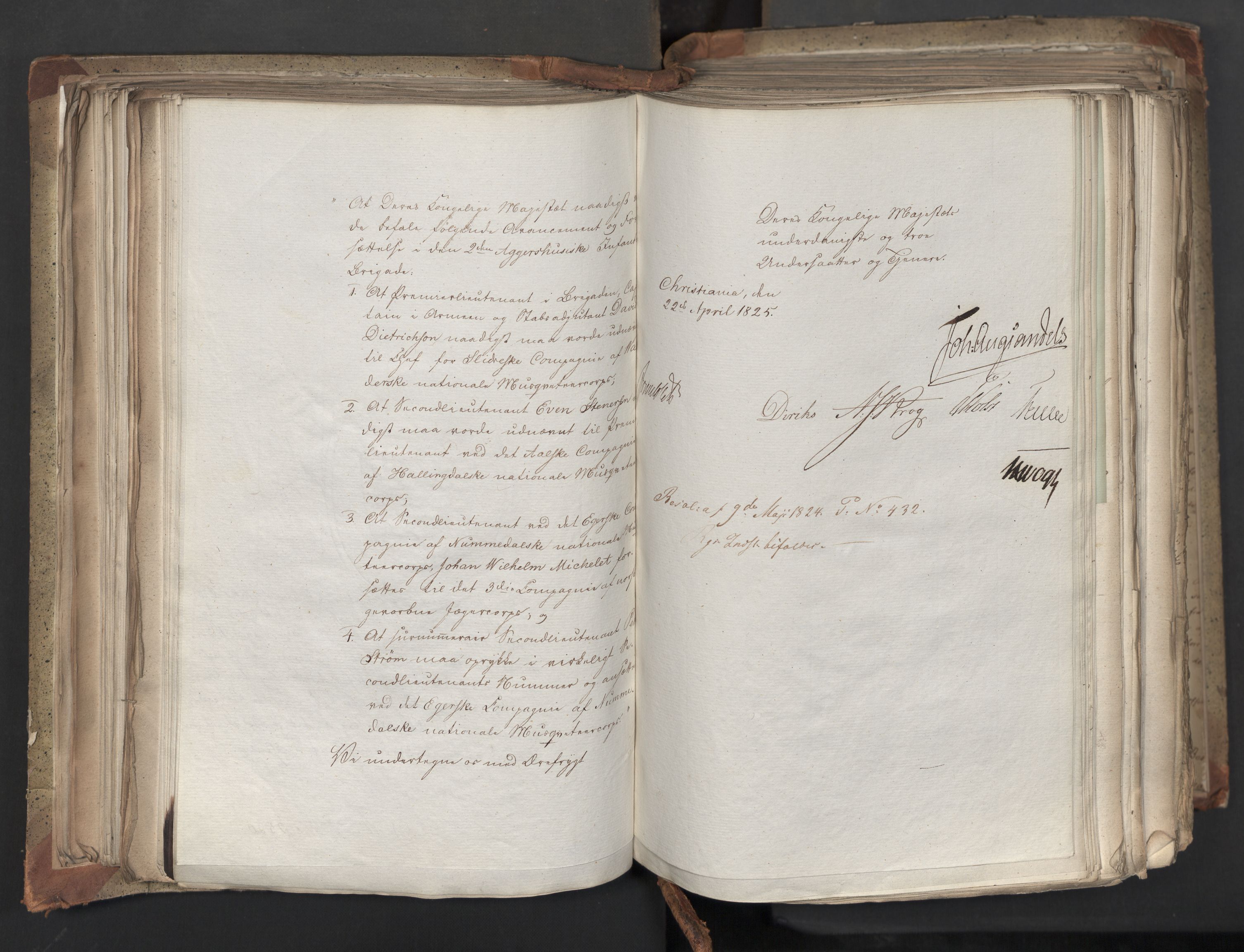 Statsrådsavdelingen i Stockholm, AV/RA-S-1003/D/Da/L0042: Regjeringsinnstillinger nr. 2467-2705, 1825, p. 197