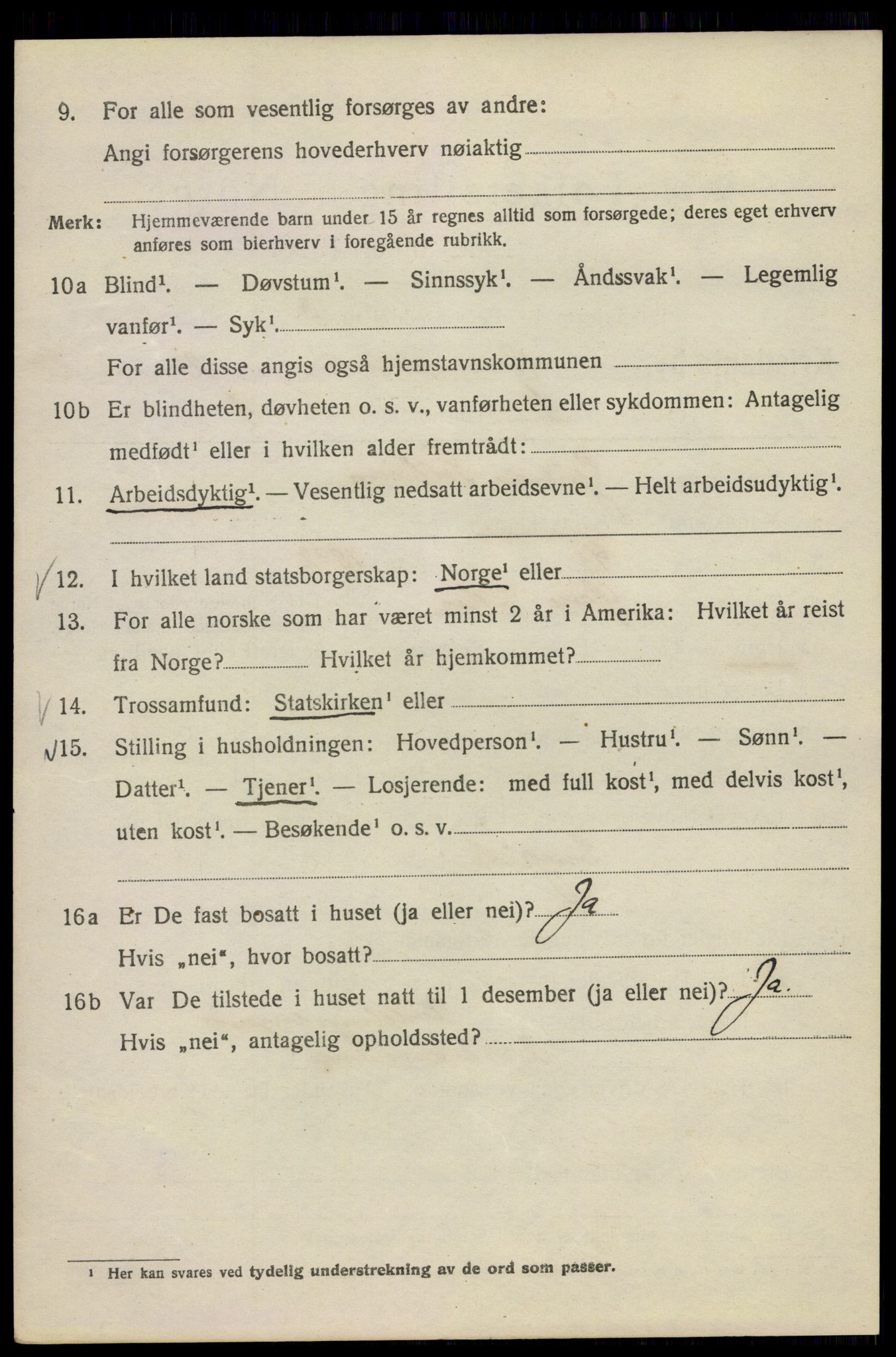 SAO, 1920 census for Kristiania, 1920, p. 395130