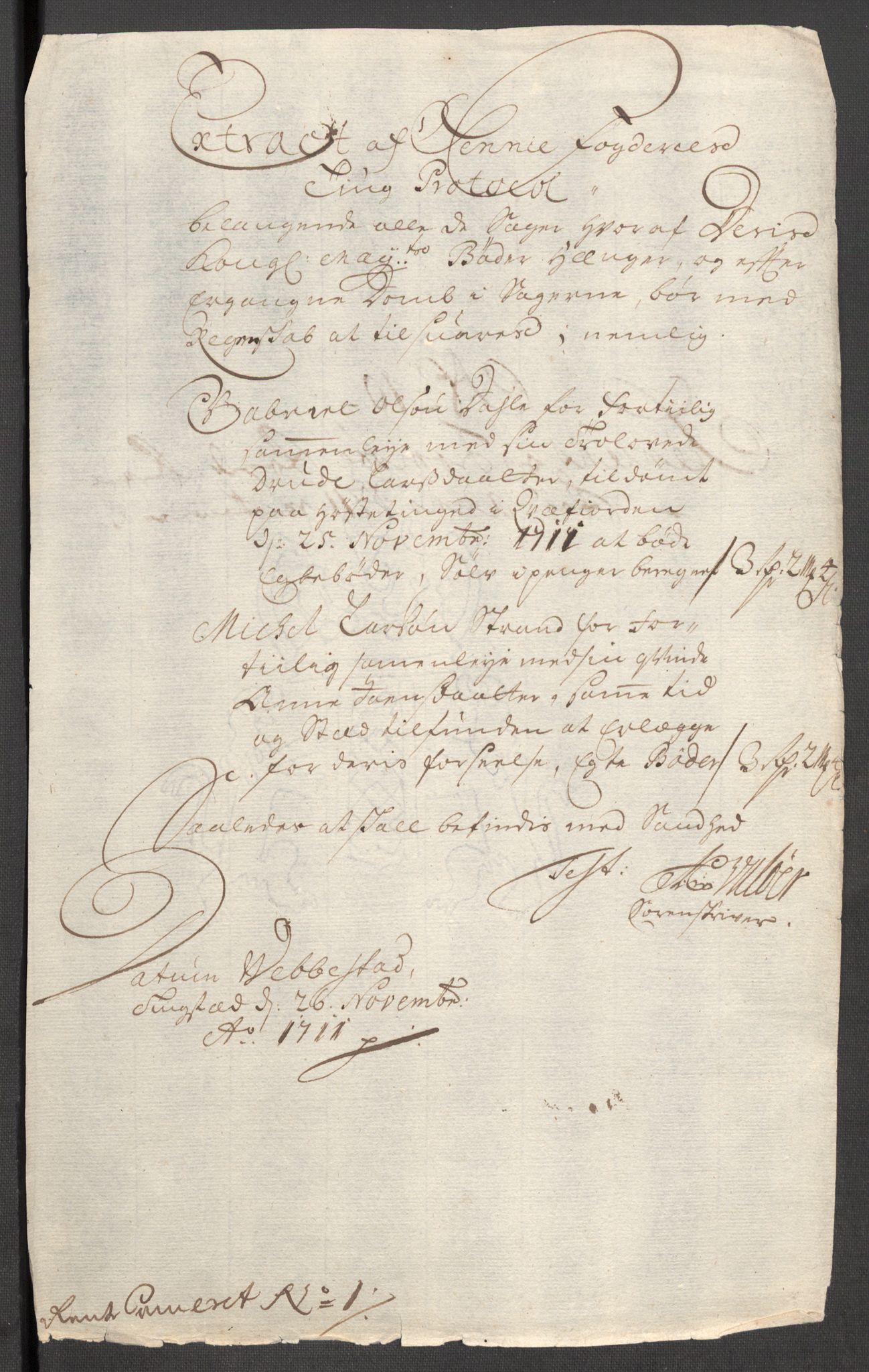 Rentekammeret inntil 1814, Reviderte regnskaper, Fogderegnskap, RA/EA-4092/R68/L4758: Fogderegnskap Senja og Troms, 1711-1712, p. 87