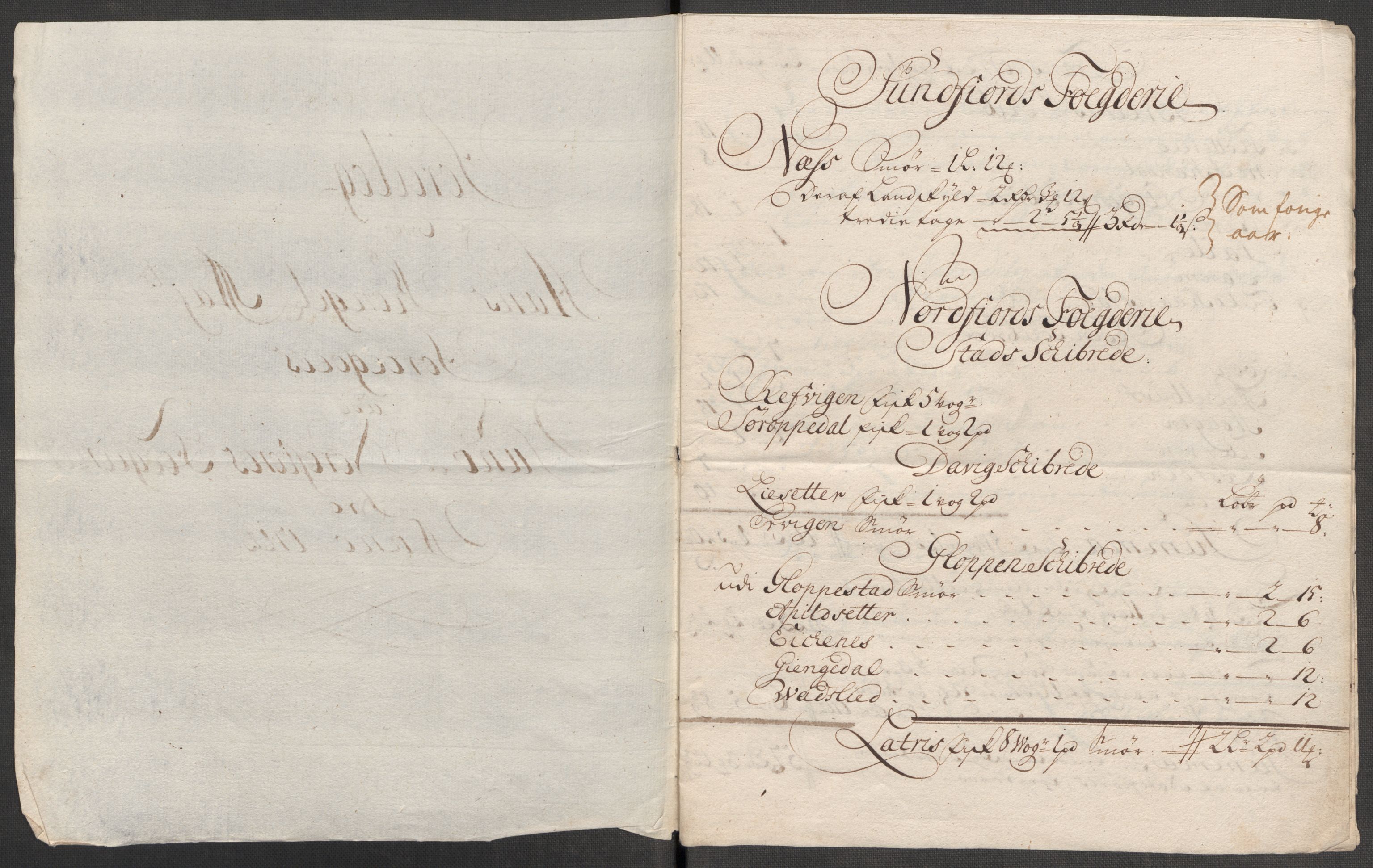 Rentekammeret inntil 1814, Reviderte regnskaper, Fogderegnskap, RA/EA-4092/R53/L3438: Fogderegnskap Sunn- og Nordfjord, 1714, p. 173