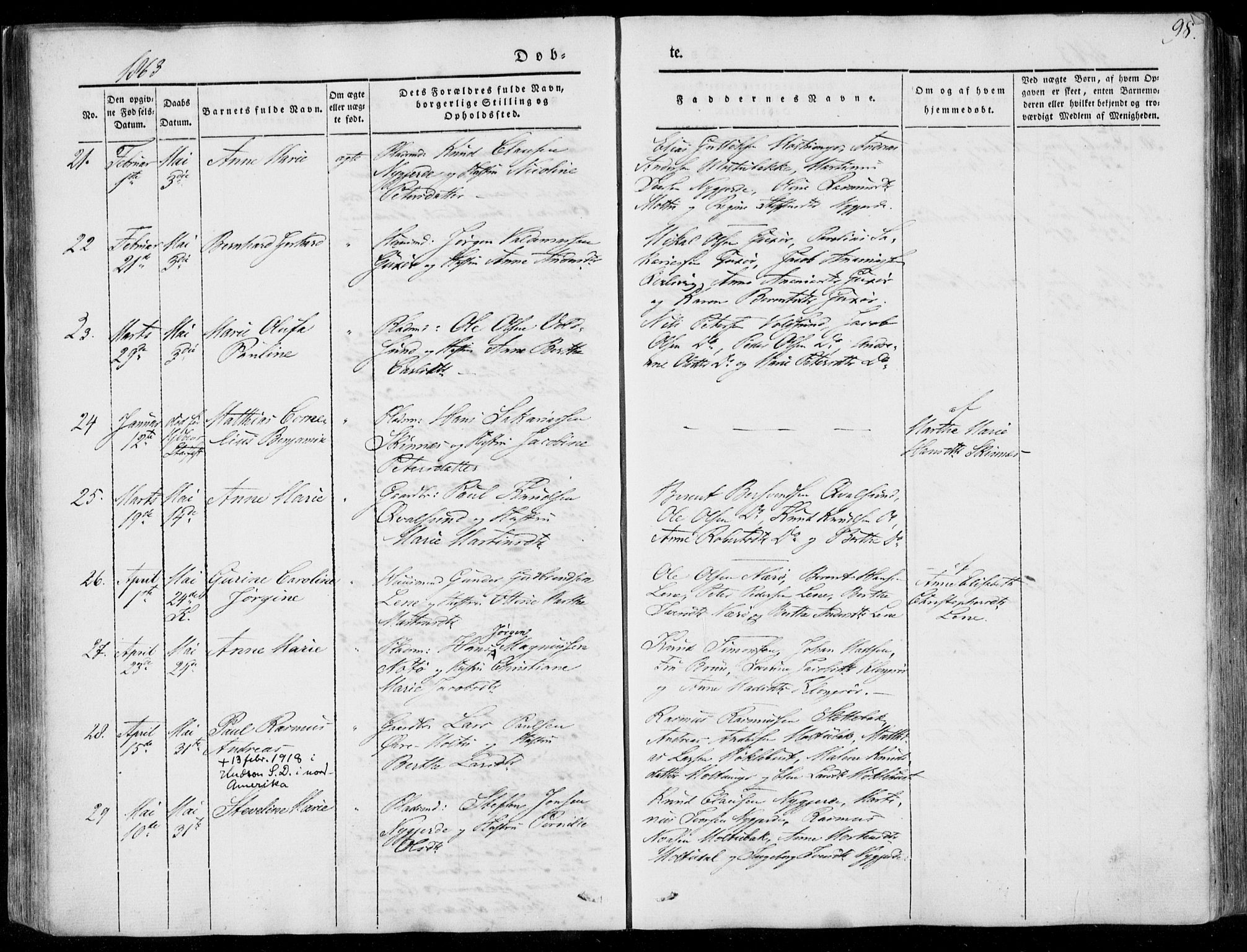 Ministerialprotokoller, klokkerbøker og fødselsregistre - Møre og Romsdal, AV/SAT-A-1454/507/L0070: Parish register (official) no. 507A05, 1842-1873, p. 98