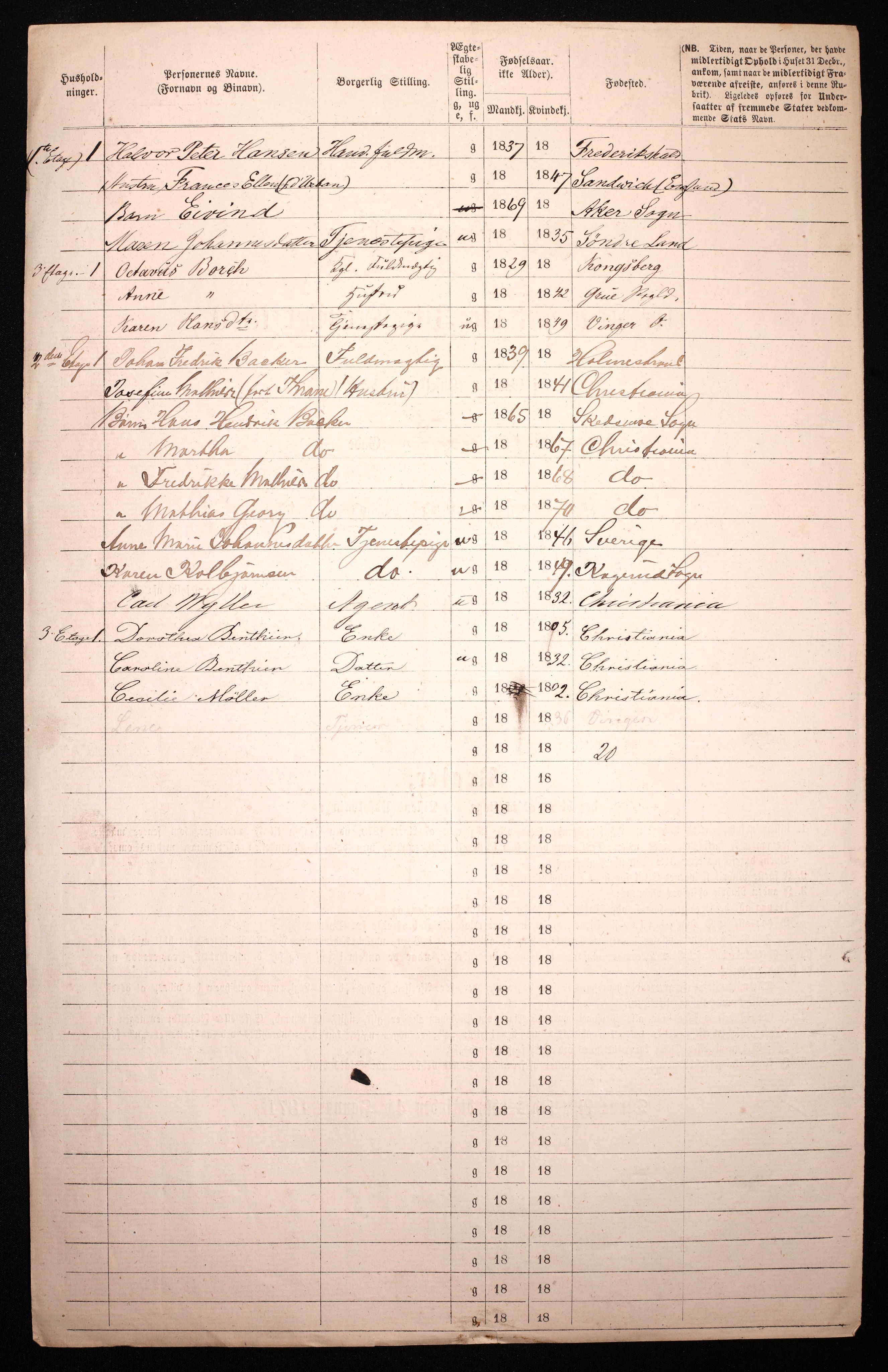 RA, 1870 census for 0301 Kristiania, 1870, p. 555