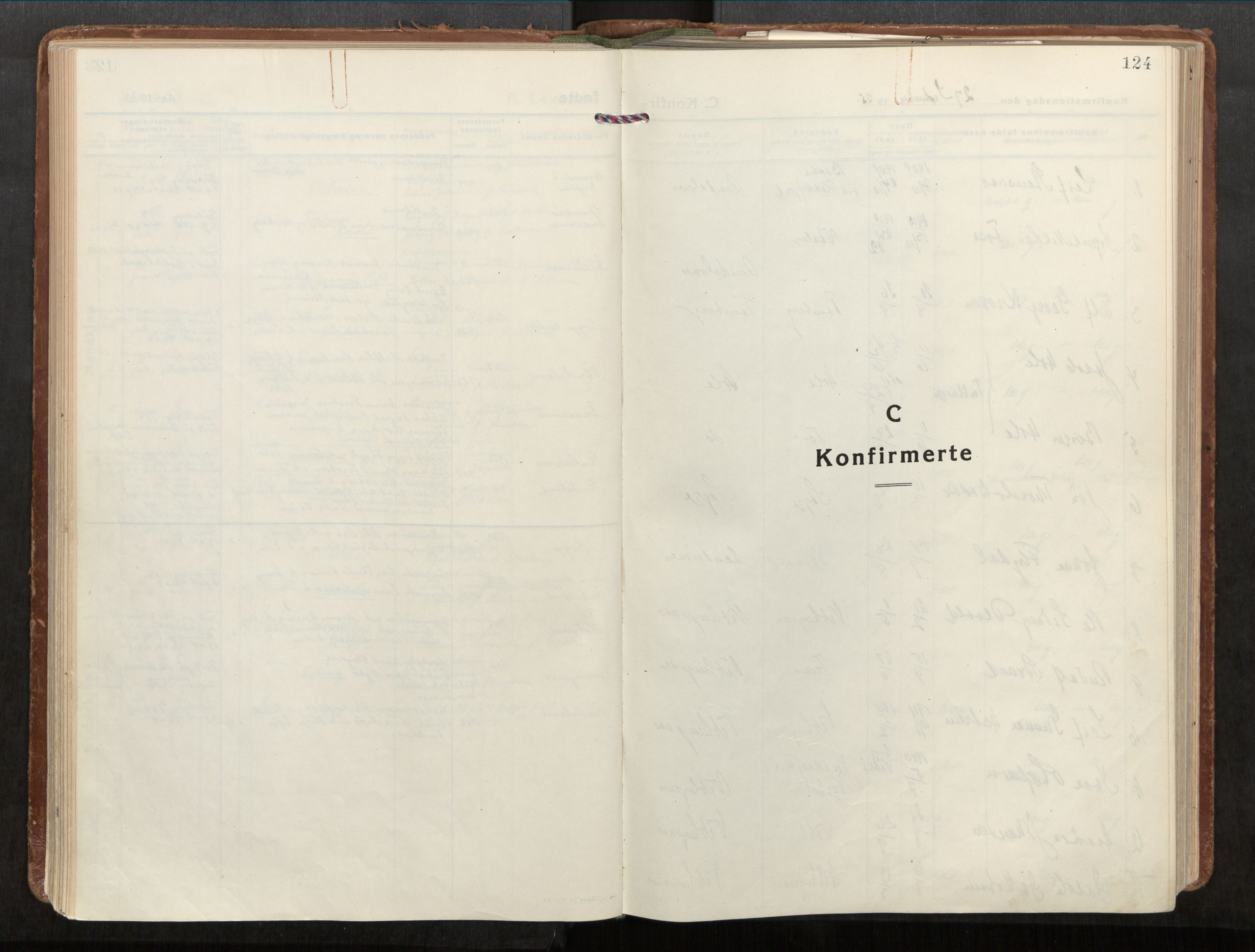 Ministerialprotokoller, klokkerbøker og fødselsregistre - Møre og Romsdal, AV/SAT-A-1454/544/L0587: Parish register (official) no. 544A11, 1924-1954, p. 124