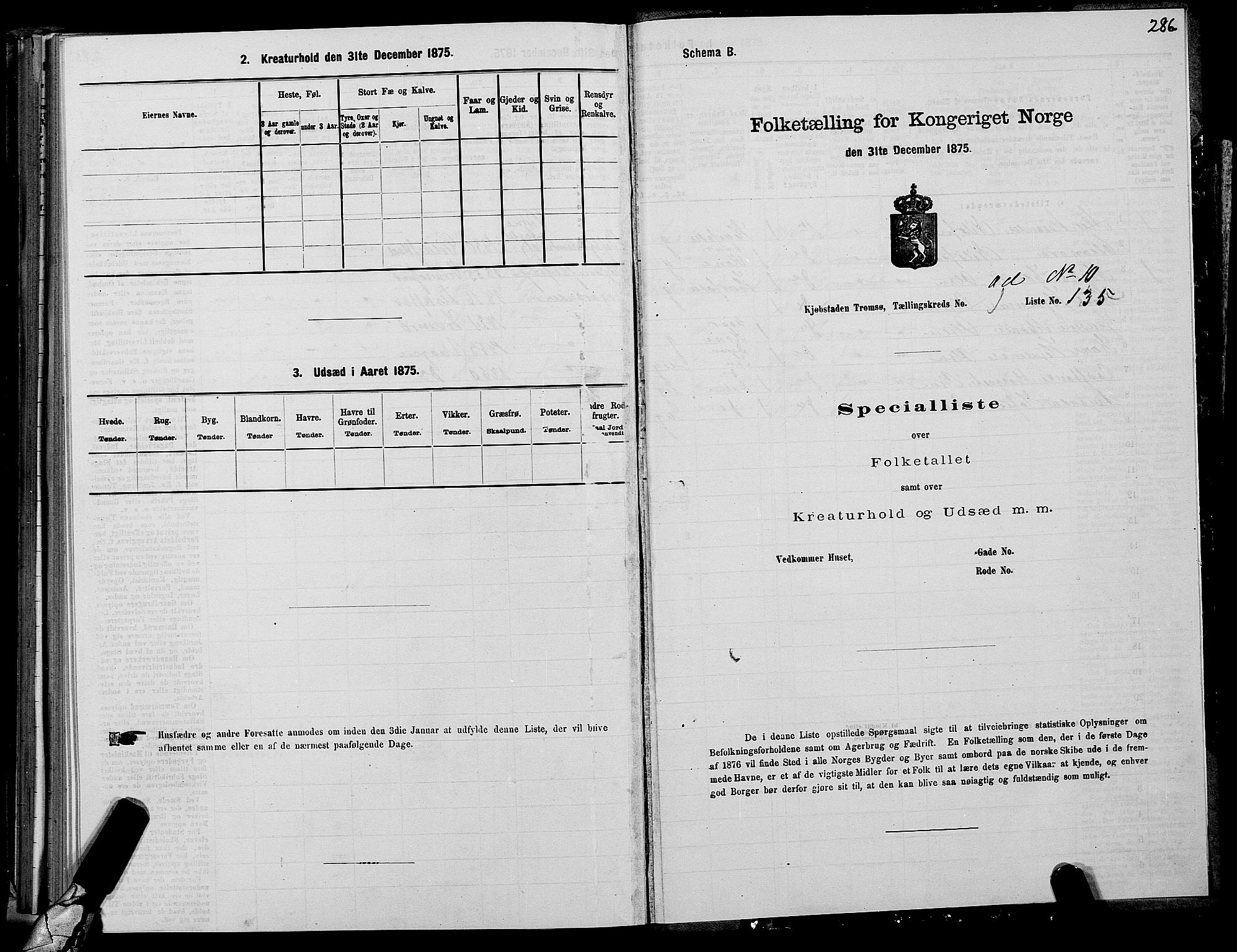 SATØ, 1875 census for 1902P Tromsø, 1875, p. 1286