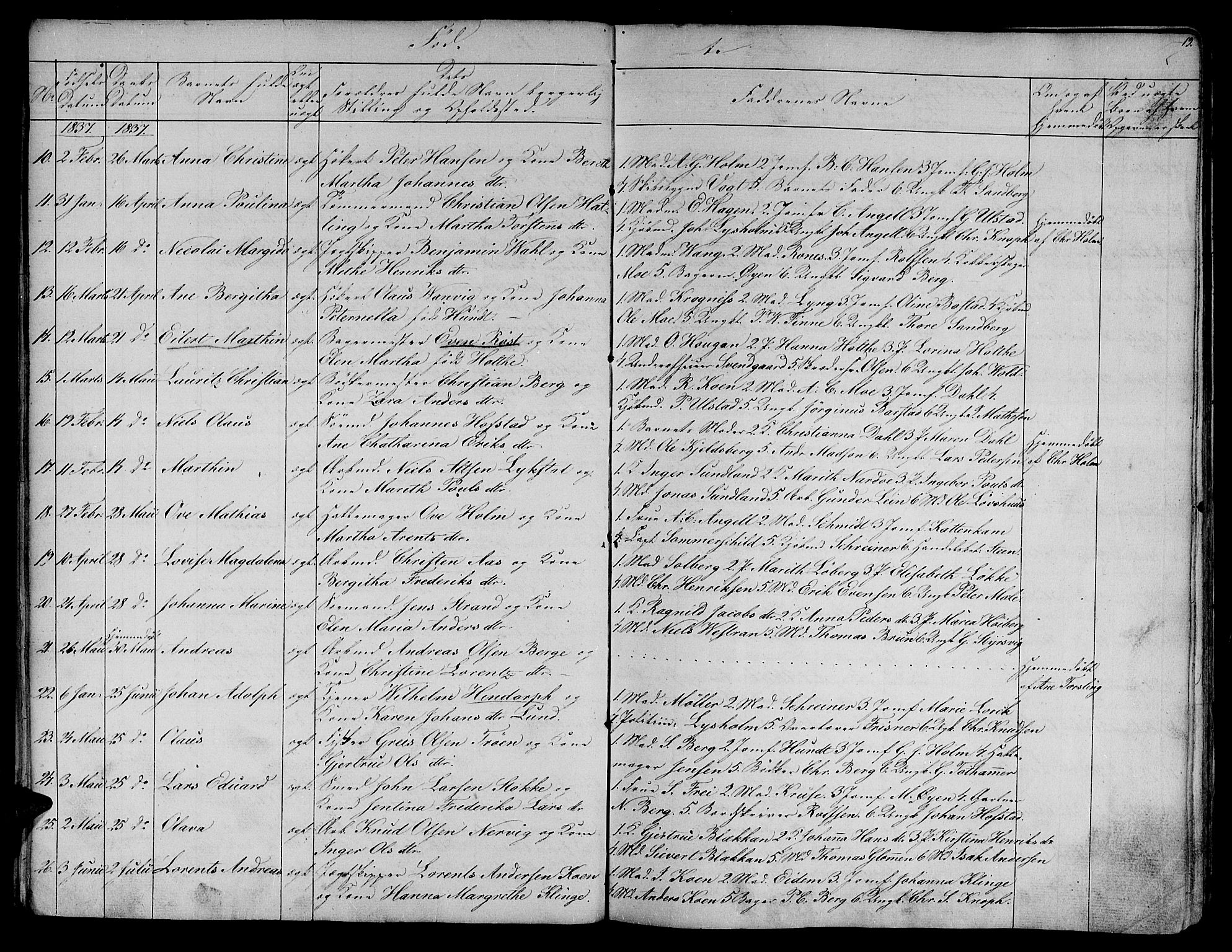 Ministerialprotokoller, klokkerbøker og fødselsregistre - Sør-Trøndelag, SAT/A-1456/604/L0182: Parish register (official) no. 604A03, 1818-1850, p. 19
