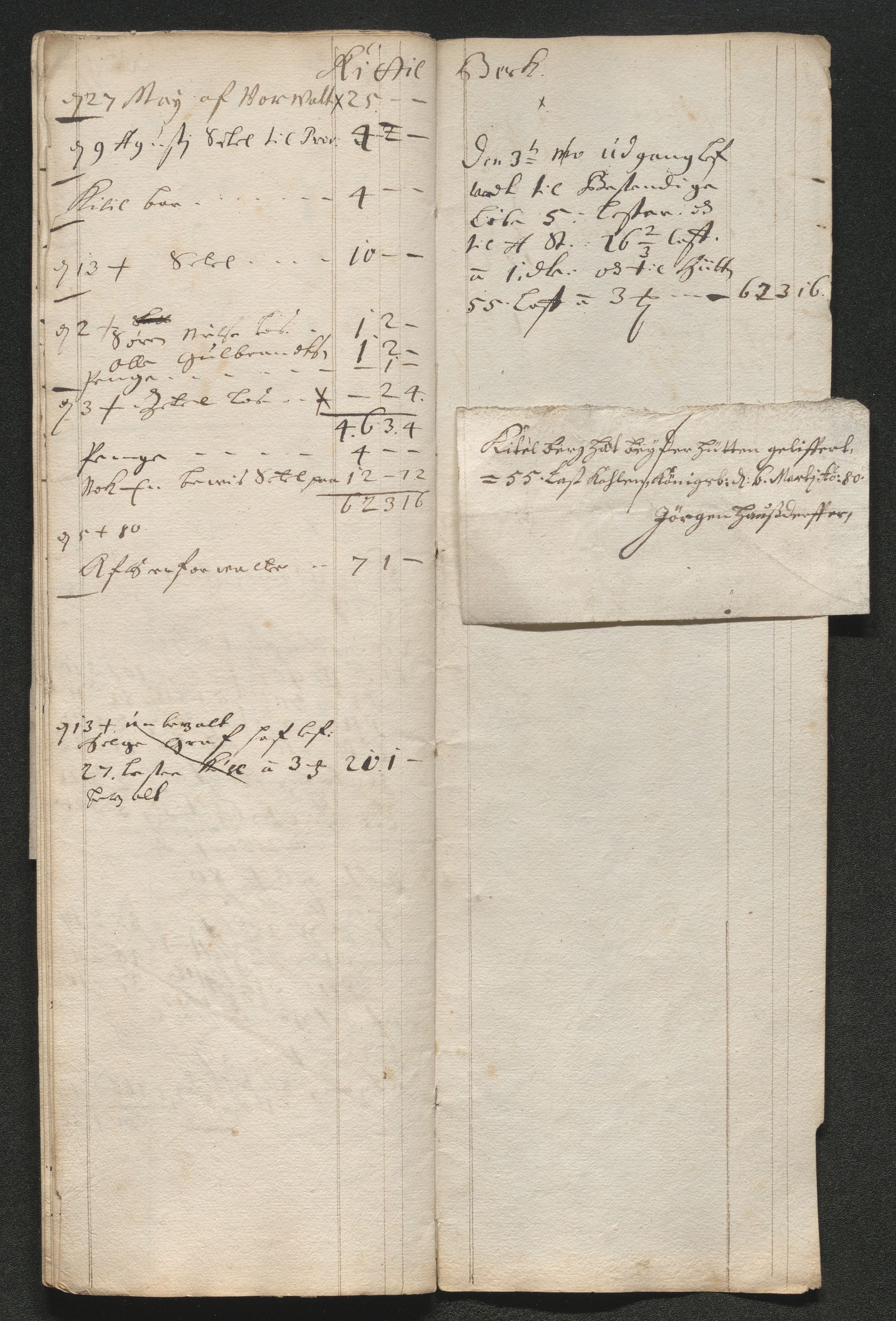 Kongsberg Sølvverk 1623-1816, AV/SAKO-EA-3135/001/D/Dc/Dcd/L0046: Utgiftsregnskap for gruver m.m., 1679, p. 264