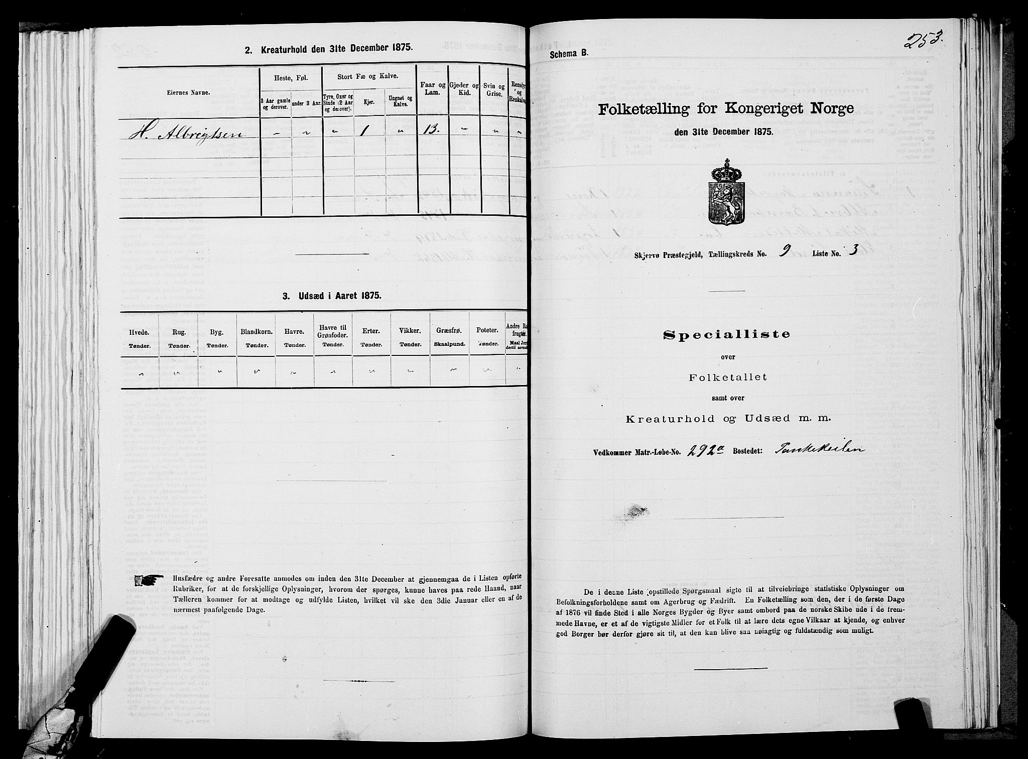 SATØ, 1875 census for 1941P Skjervøy, 1875, p. 6253