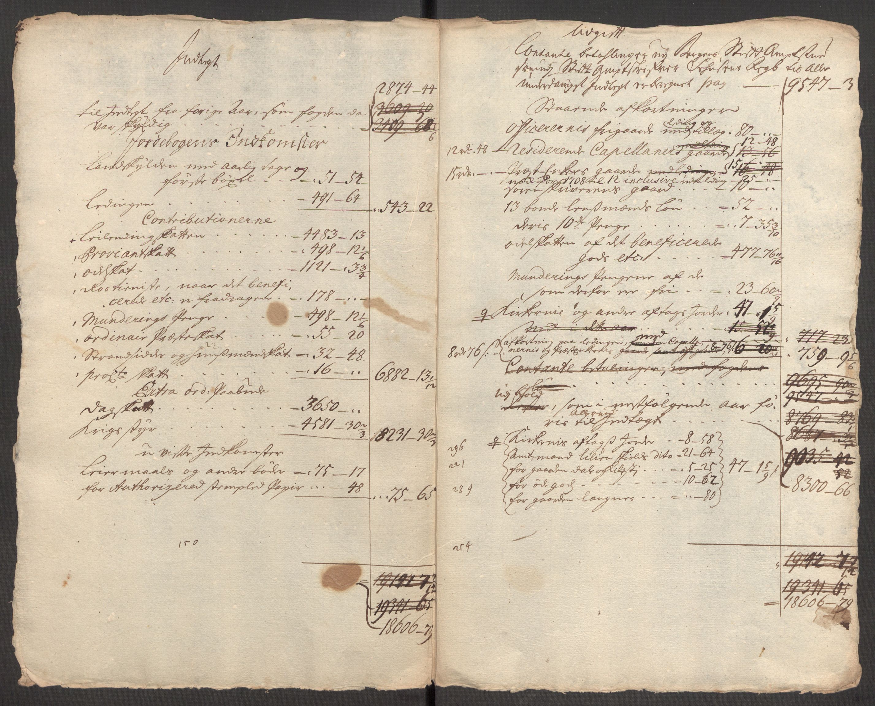 Rentekammeret inntil 1814, Reviderte regnskaper, Fogderegnskap, RA/EA-4092/R54/L3561: Fogderegnskap Sunnmøre, 1706-1707, p. 450