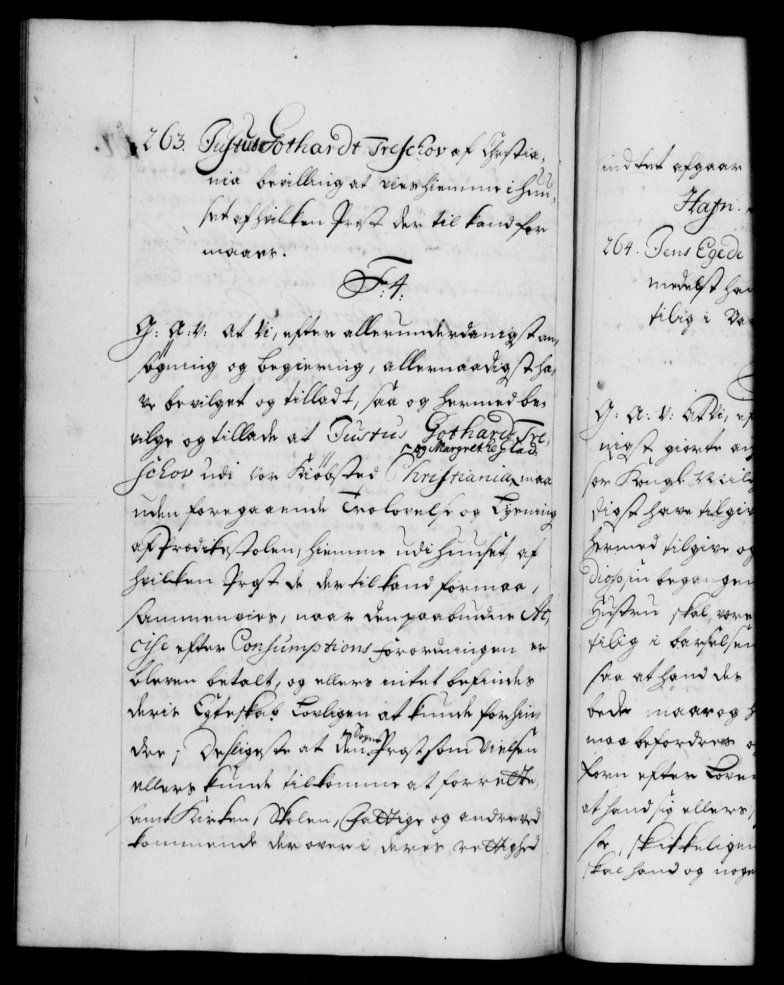 Danske Kanselli 1572-1799, AV/RA-EA-3023/F/Fc/Fca/Fcaa/L0023: Norske registre, 1720-1722, p. 180b