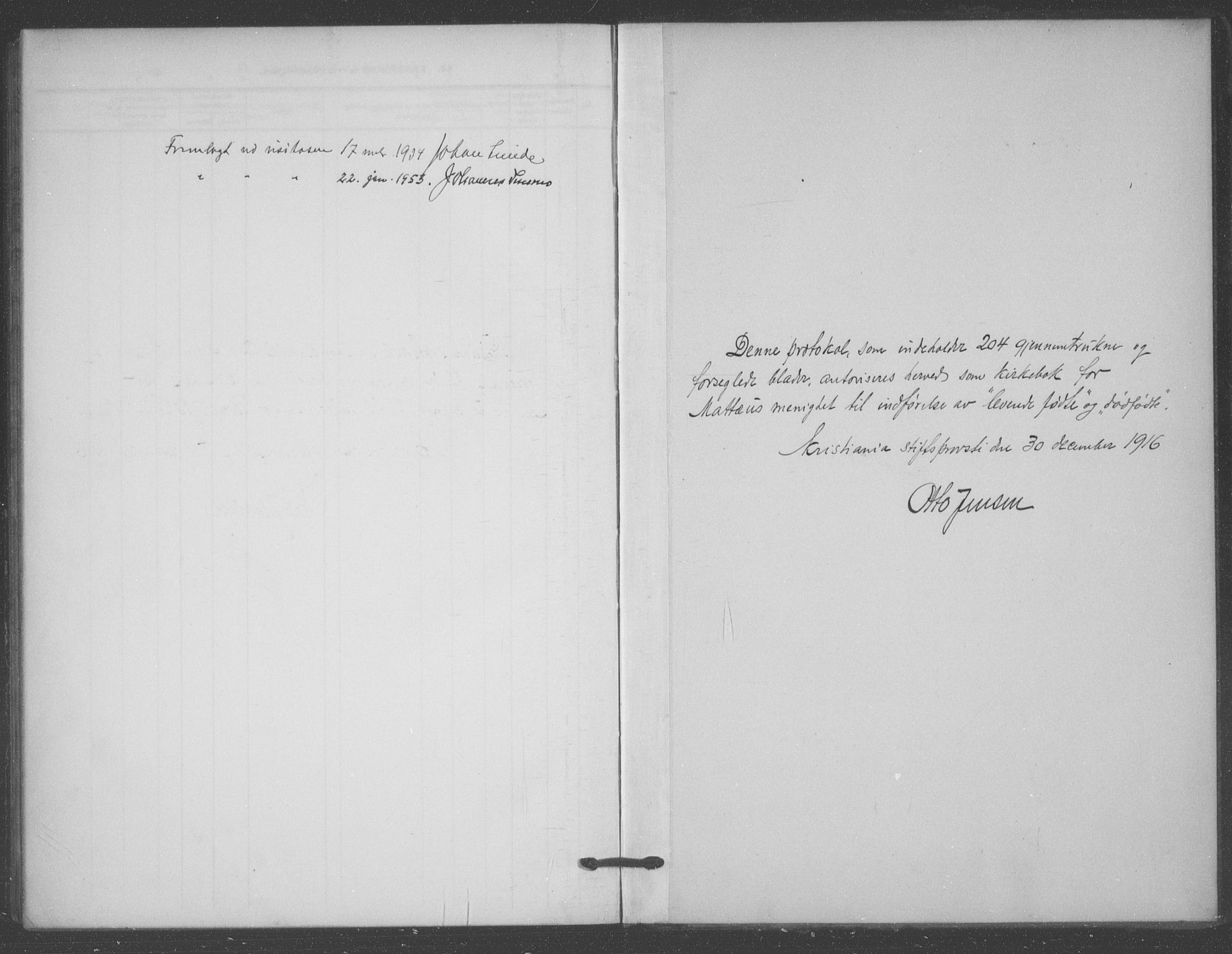 Matteus prestekontor Kirkebøker, SAO/A-10870/F/Fa/L0001: Parish register (official) no. 1, 1917-1938