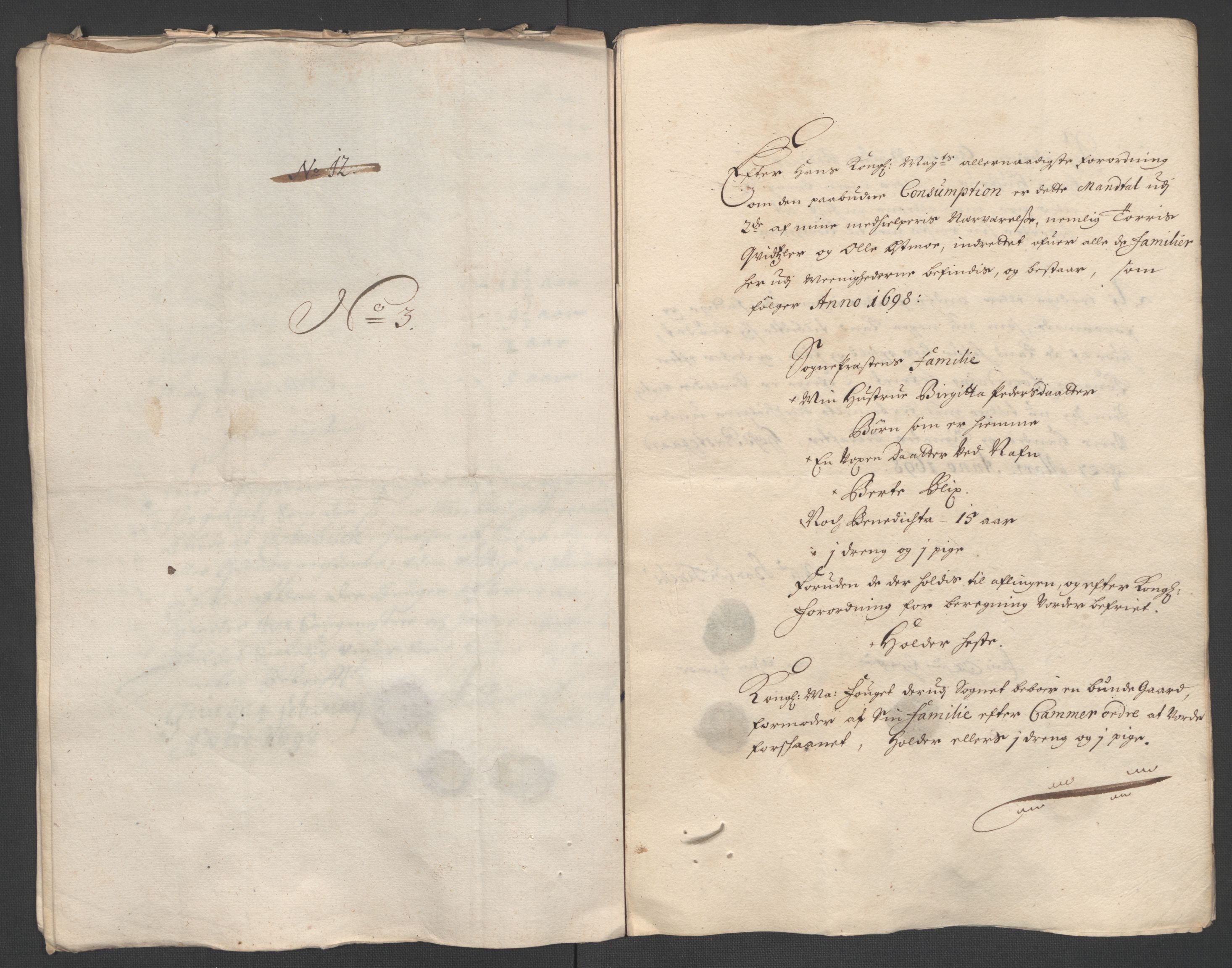 Rentekammeret inntil 1814, Reviderte regnskaper, Fogderegnskap, AV/RA-EA-4092/R13/L0836: Fogderegnskap Solør, Odal og Østerdal, 1698, p. 183