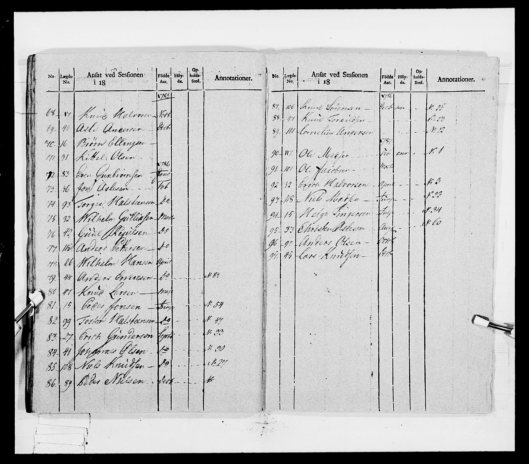 Generalitets- og kommissariatskollegiet, Det kongelige norske kommissariatskollegium, AV/RA-EA-5420/E/Eh/L0041: 1. Akershusiske nasjonale infanteriregiment, 1804-1808, p. 353