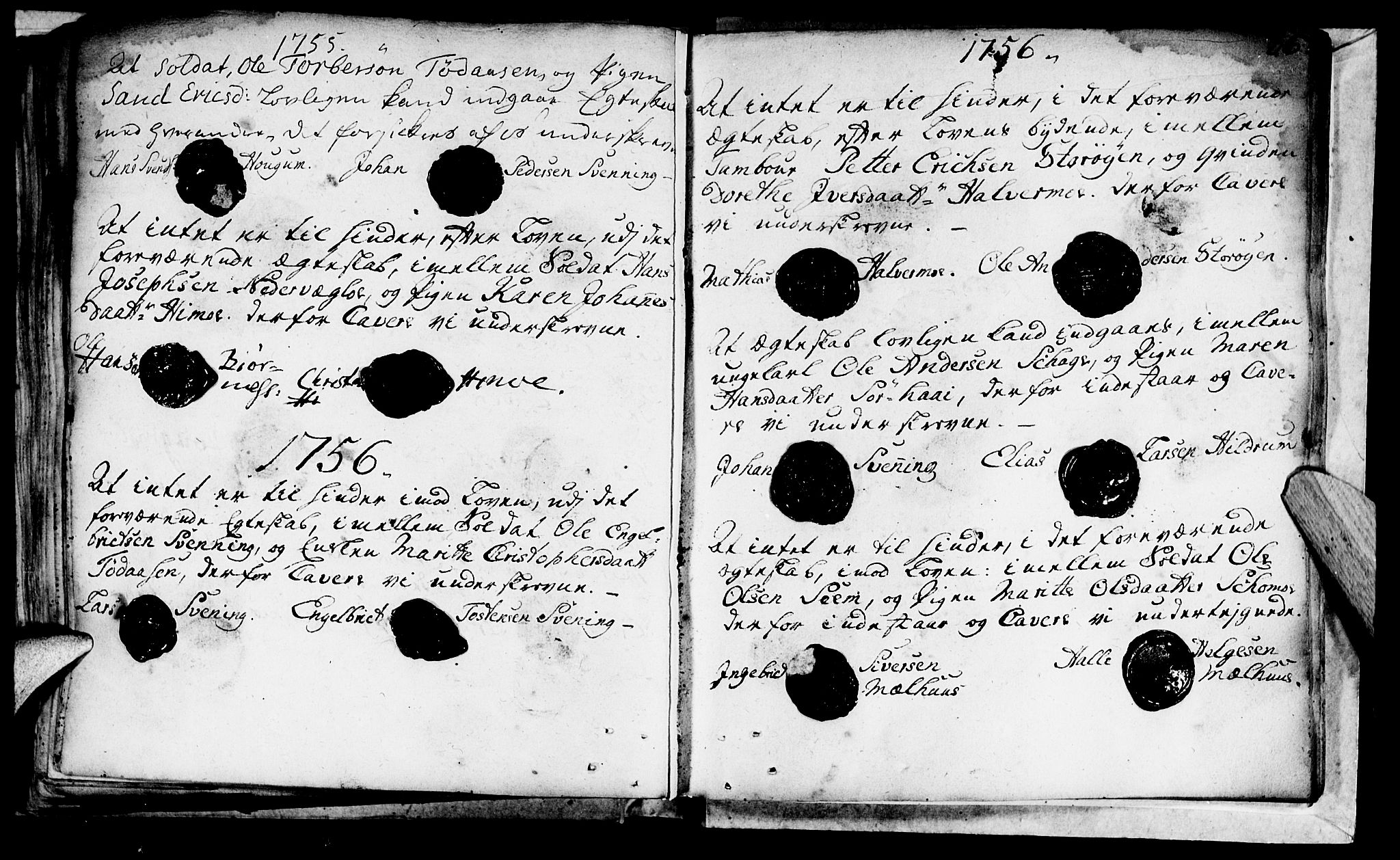 Ministerialprotokoller, klokkerbøker og fødselsregistre - Nord-Trøndelag, SAT/A-1458/764/L0541: Parish register (official) no. 764A01, 1745-1758, p. 36