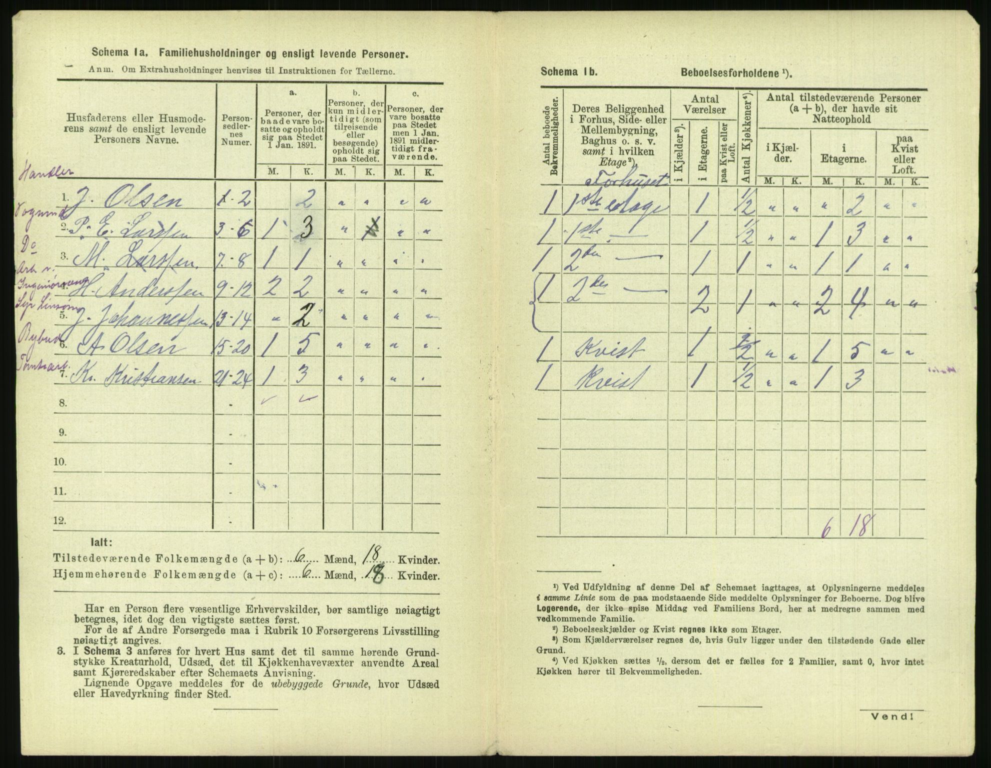 RA, 1891 census for 0301 Kristiania, 1891, p. 129961