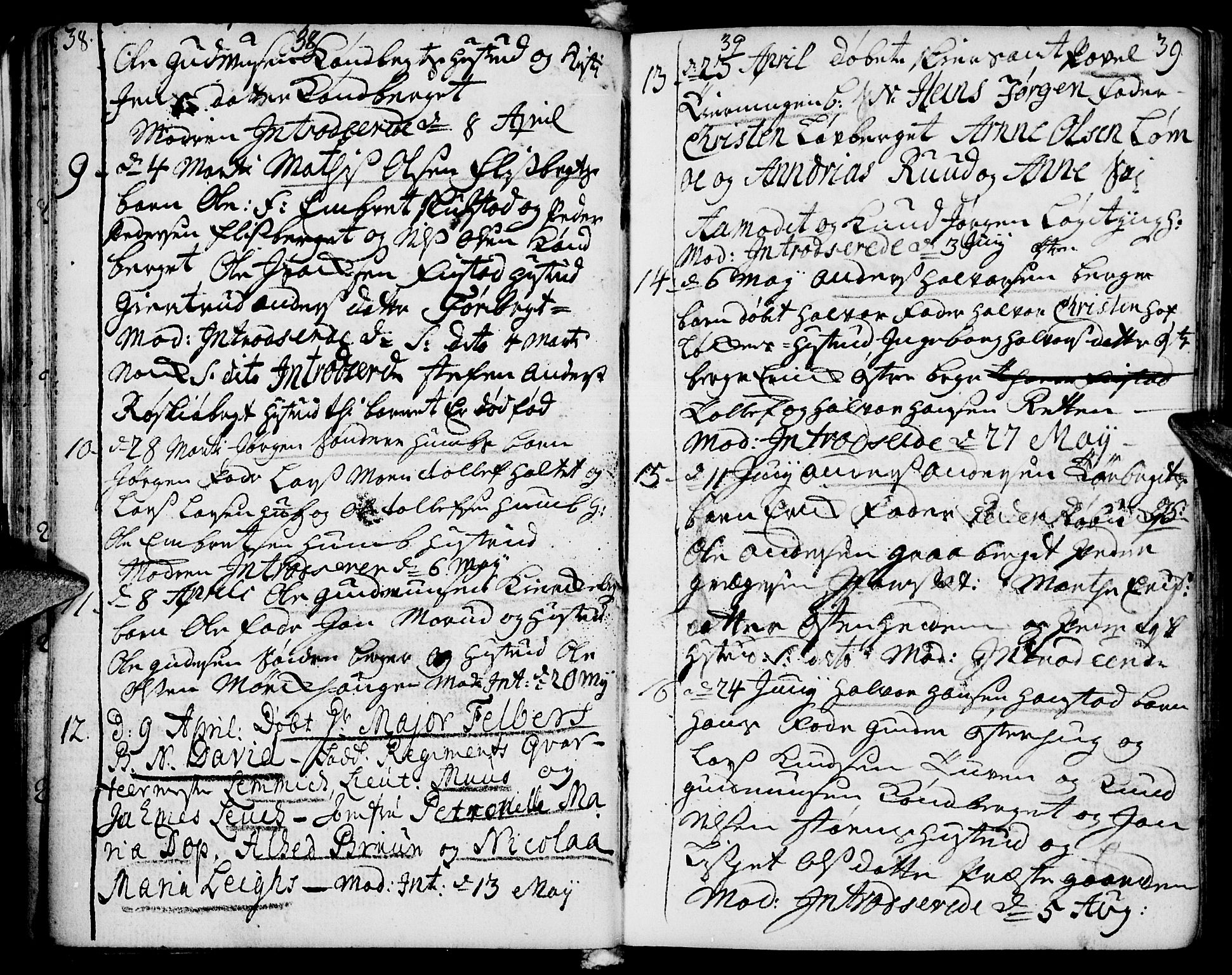 Elverum prestekontor, AV/SAH-PREST-044/H/Ha/Haa/L0002: Parish register (official) no. 2, 1751-1756, p. 38-39