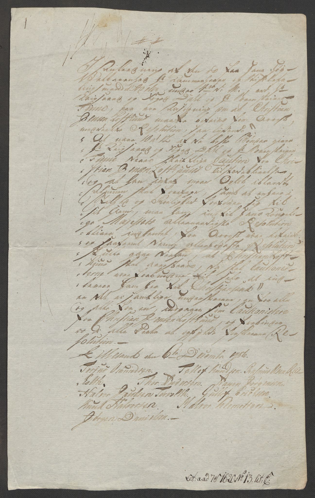 Danske Kanselli, Skapsaker, RA/EA-4061/F/L0095: Skap 16, pakke 7 I, 1785-1786, p. 243