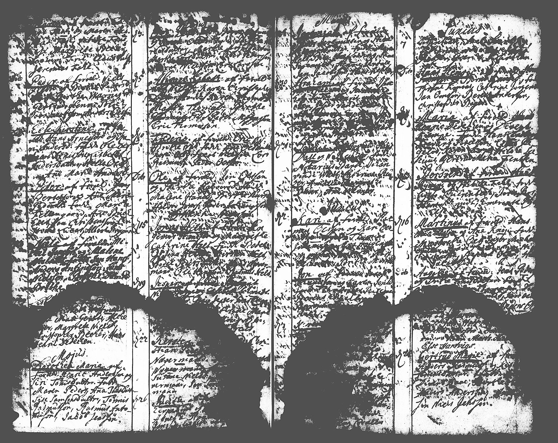 Domkirken sokneprestembete, SAB/A-74801/H/Haa/L0001: Parish register (official) no. A 1, 1719-1732, p. 128-129