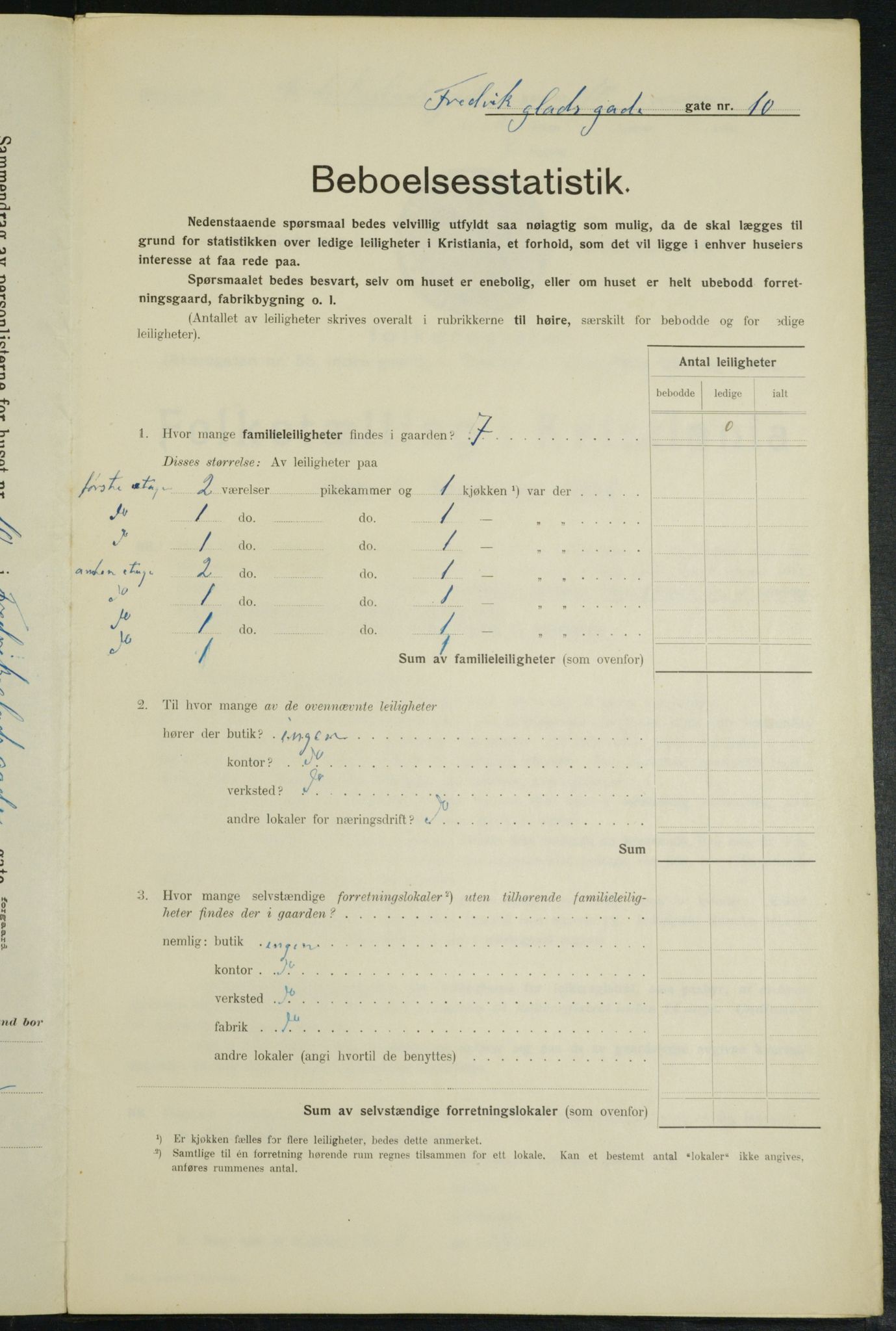 OBA, Municipal Census 1914 for Kristiania, 1914, p. 26679