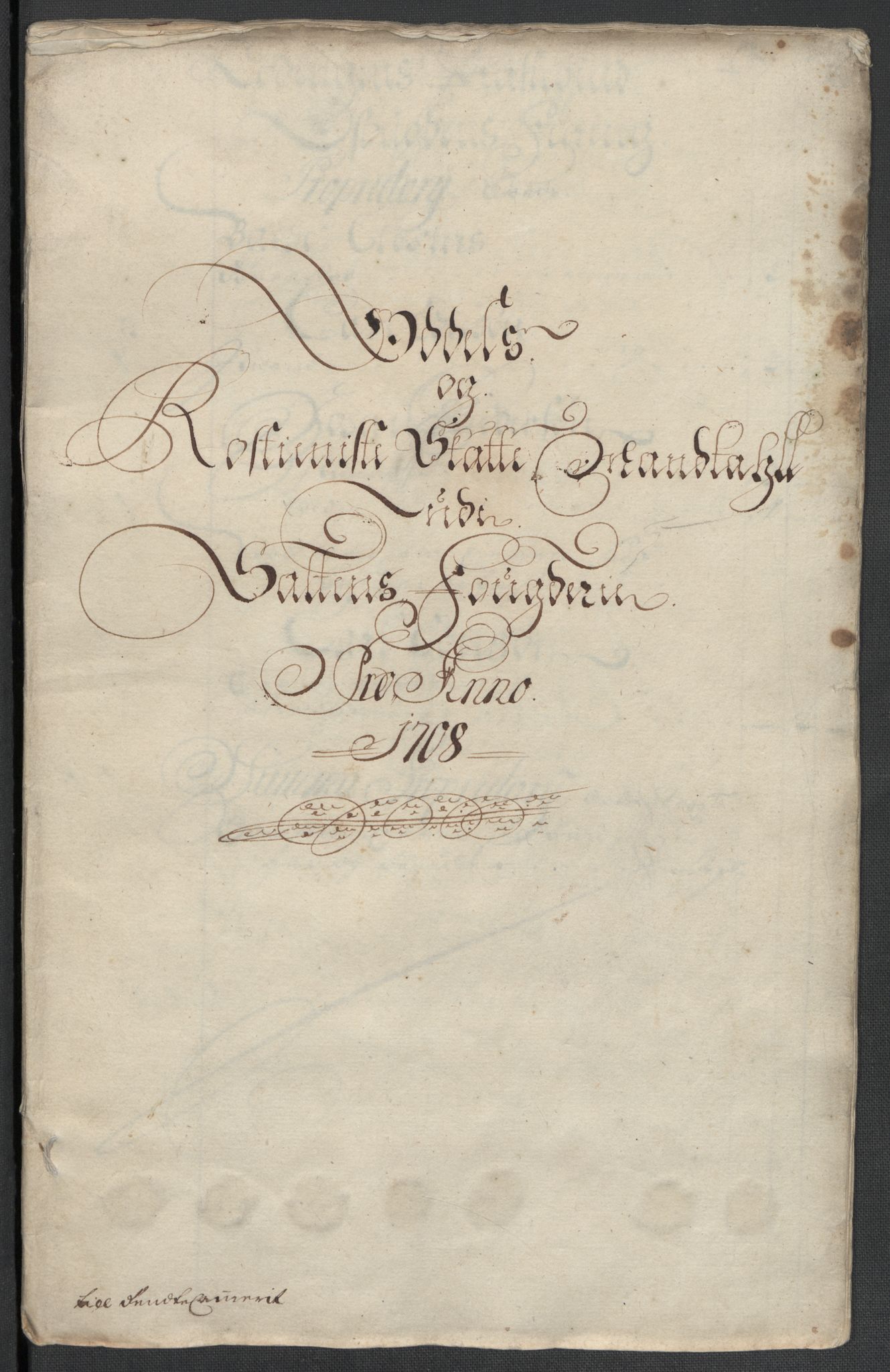 Rentekammeret inntil 1814, Reviderte regnskaper, Fogderegnskap, RA/EA-4092/R66/L4581: Fogderegnskap Salten, 1707-1710, p. 258
