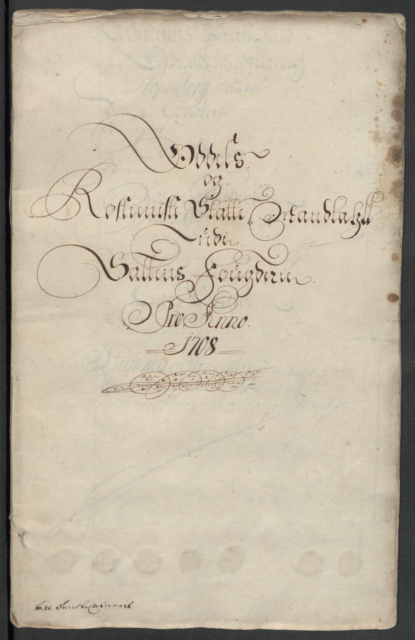 Rentekammeret inntil 1814, Reviderte regnskaper, Fogderegnskap, AV/RA-EA-4092/R66/L4581: Fogderegnskap Salten, 1707-1710, p. 258