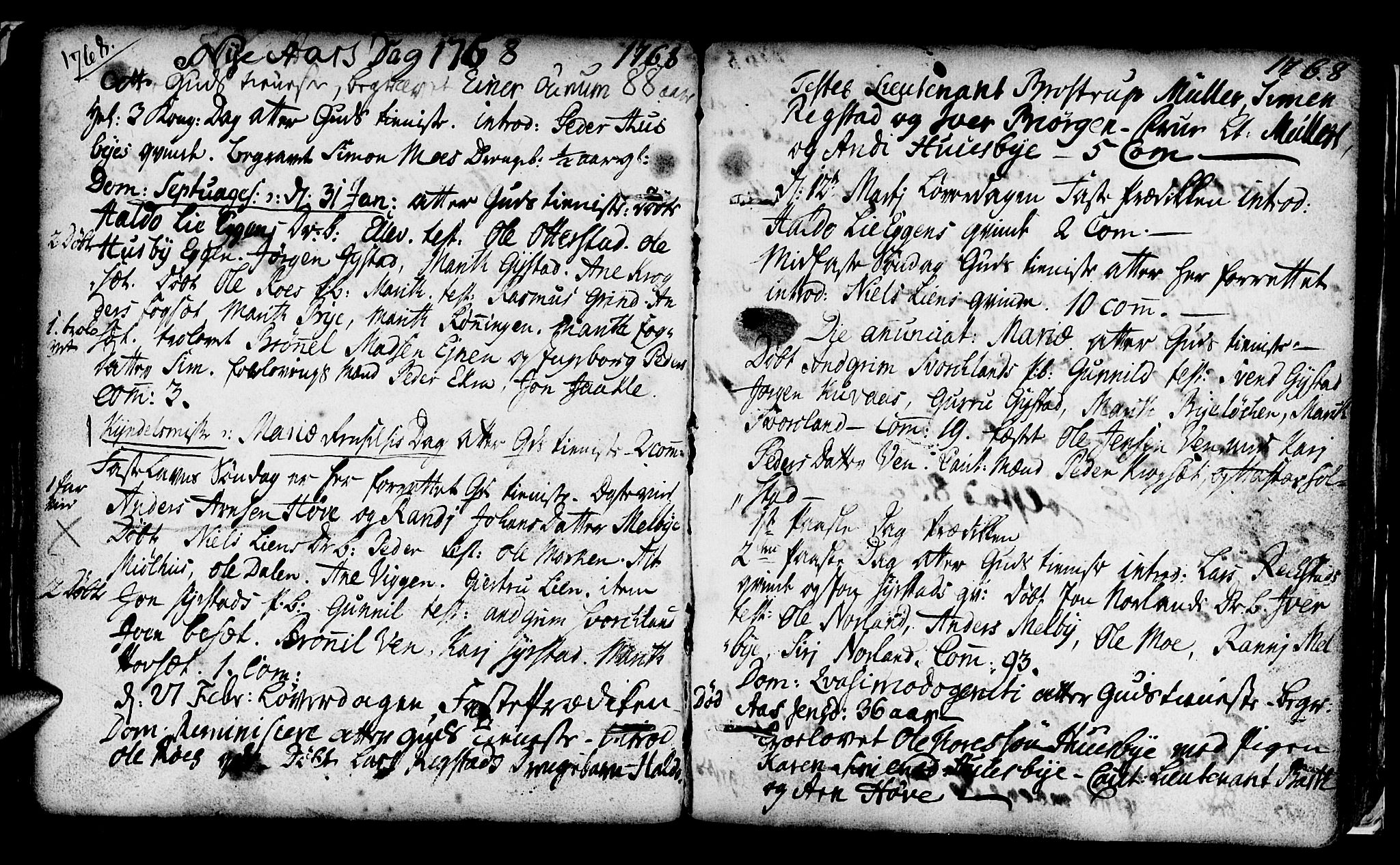 Ministerialprotokoller, klokkerbøker og fødselsregistre - Sør-Trøndelag, AV/SAT-A-1456/667/L0793: Parish register (official) no. 667A01, 1742-1790