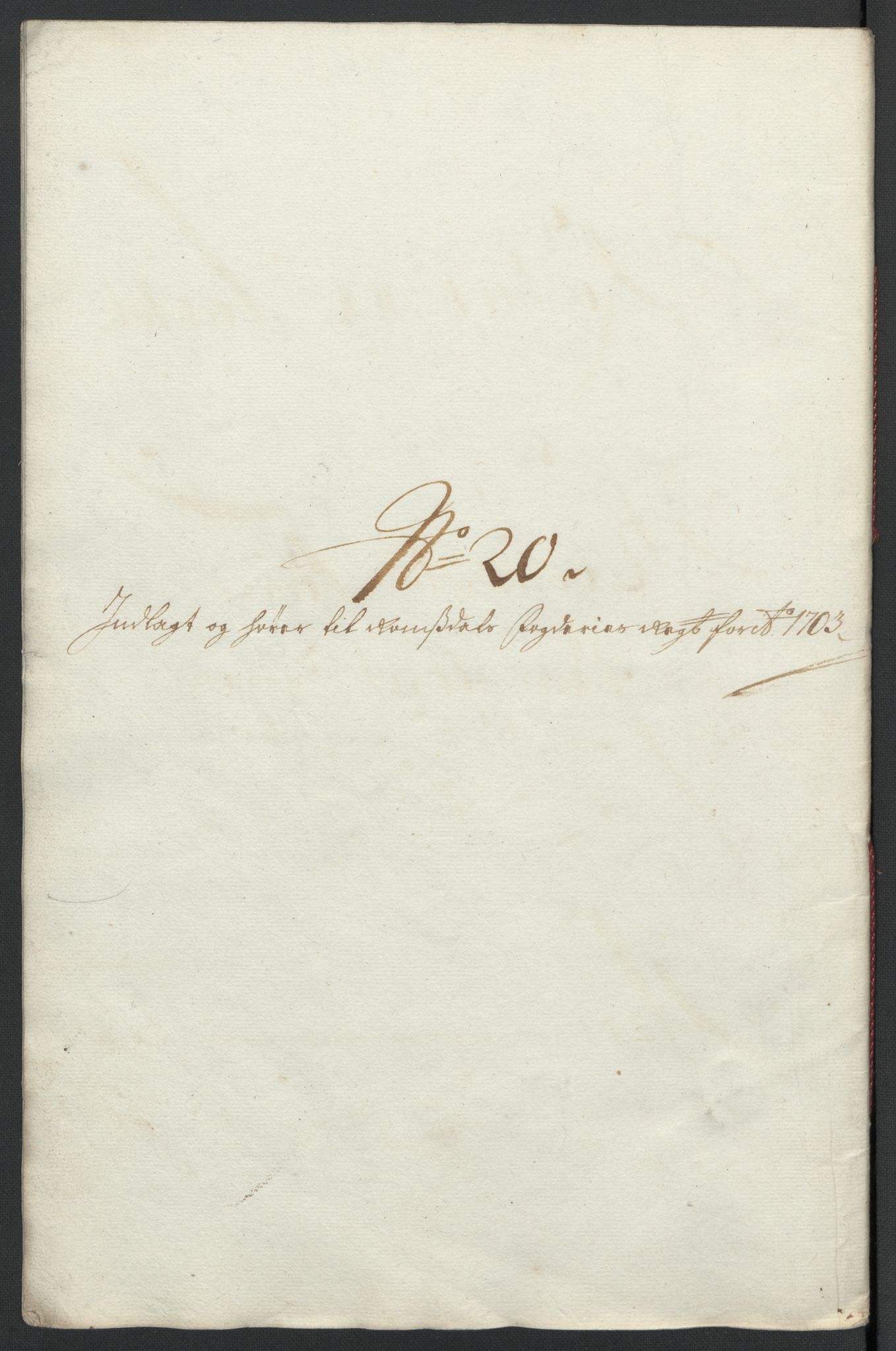 Rentekammeret inntil 1814, Reviderte regnskaper, Fogderegnskap, AV/RA-EA-4092/R55/L3656: Fogderegnskap Romsdal, 1703-1705, p. 141