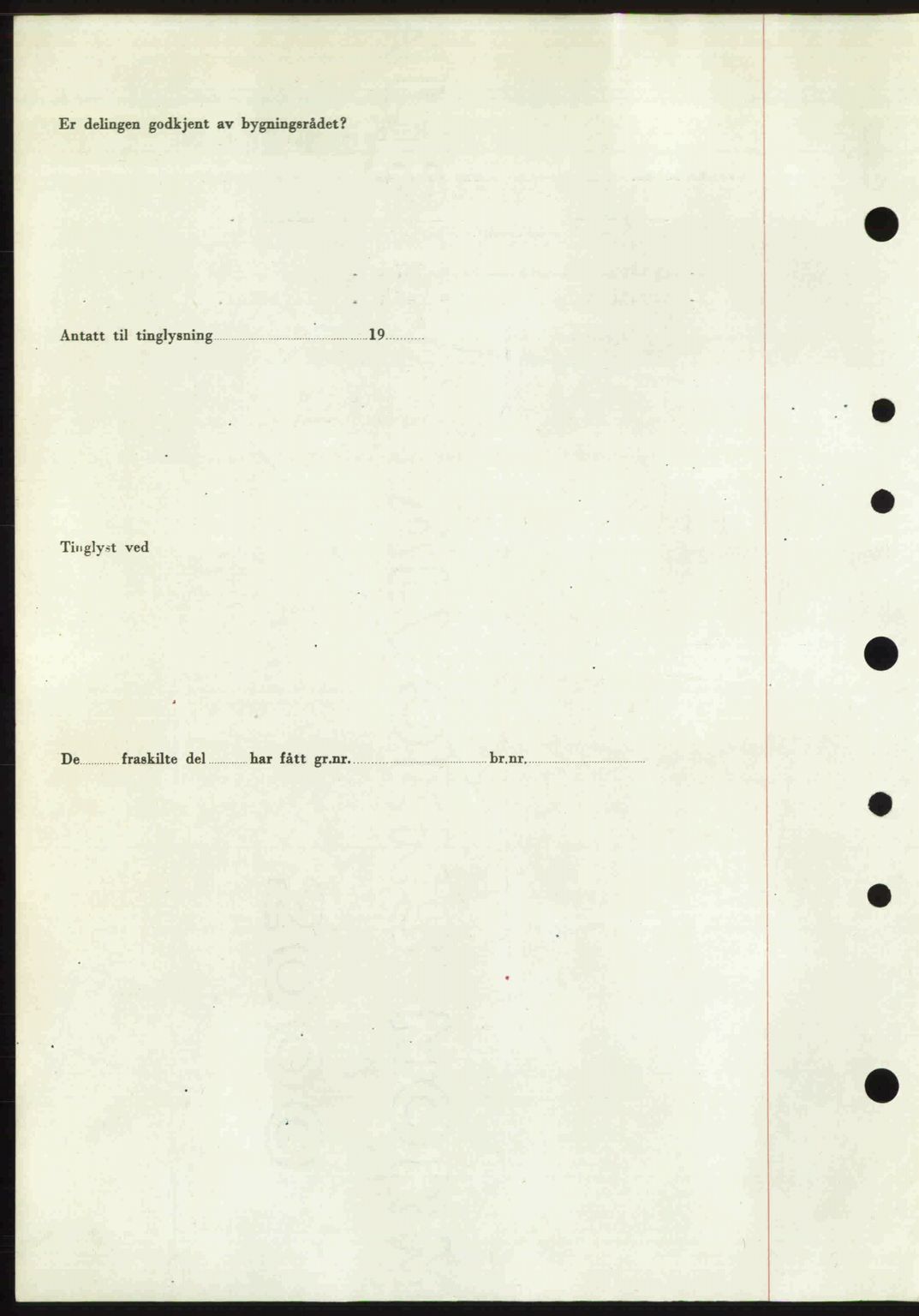 Nordre Sunnmøre sorenskriveri, AV/SAT-A-0006/1/2/2C/2Ca: Mortgage book no. A33, 1949-1950, Diary no: : 3041/1949