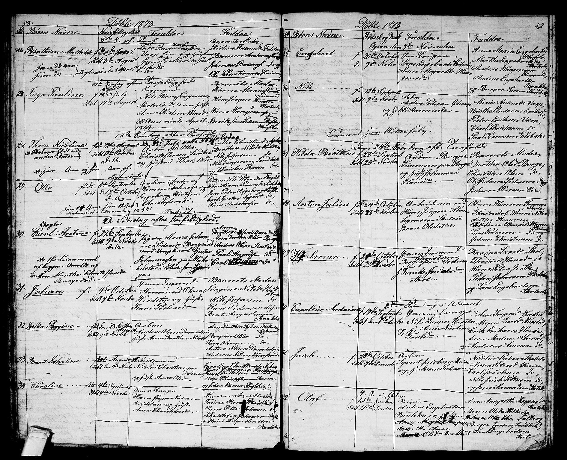 Eiker kirkebøker, AV/SAKO-A-4/G/Gb/L0002: Parish register (copy) no. II 2, 1865-1879, p. 58-59