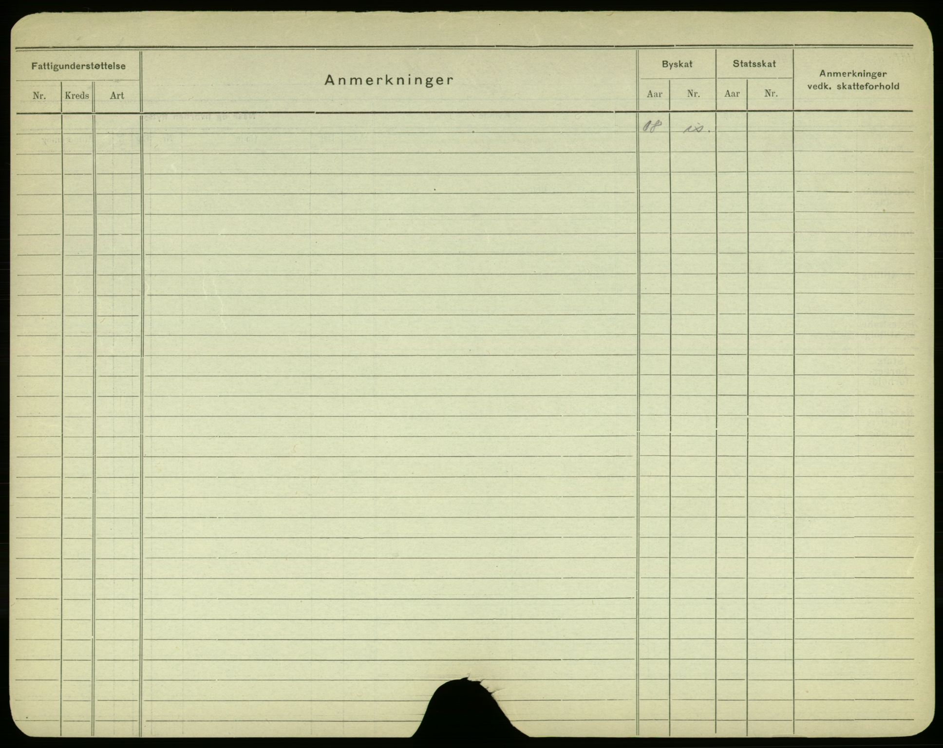 Oslo folkeregister, Registerkort, AV/SAO-A-11715/F/Fa/Fac/L0003: Menn, 1906-1914, p. 124b