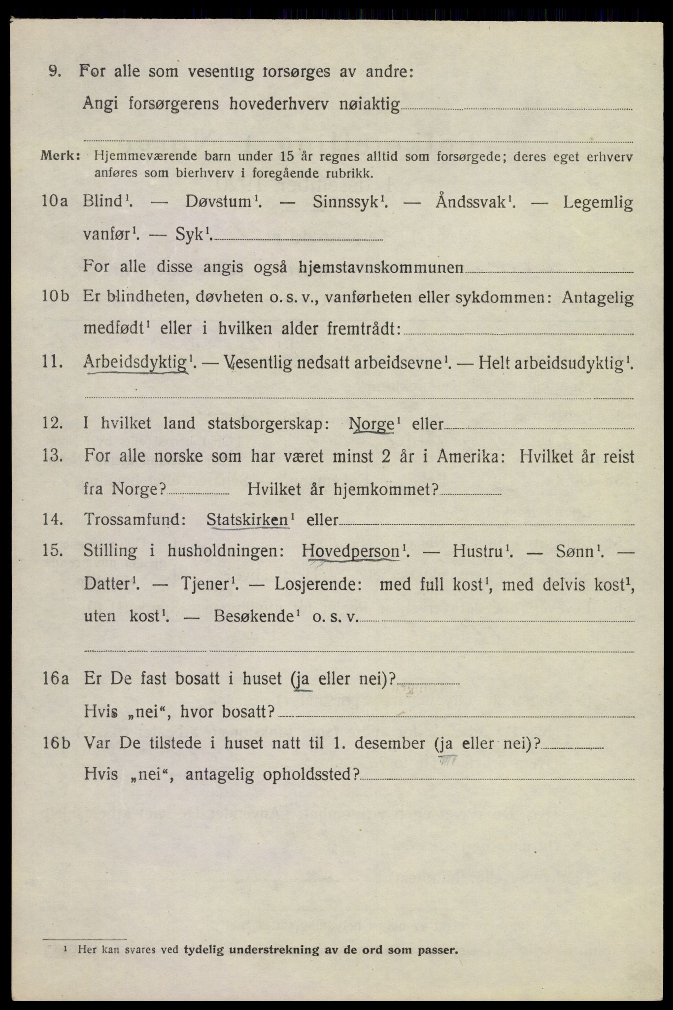SAKO, 1920 census for Sandeherred, 1920, p. 10269