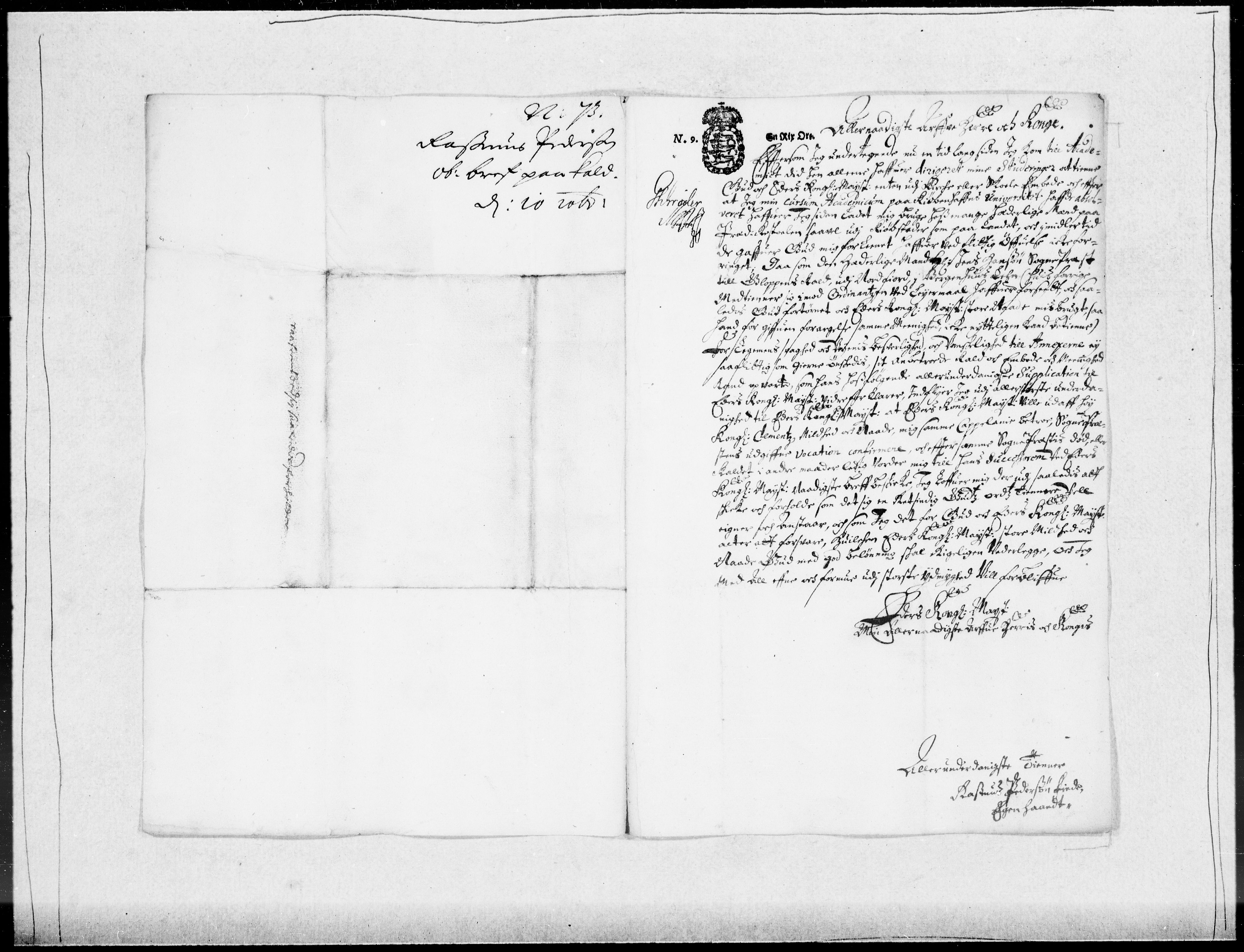 Danske Kanselli 1572-1799, AV/RA-EA-3023/F/Fc/Fcc/Fcca/L0031: Norske innlegg 1572-1799, 1671-1673, p. 423