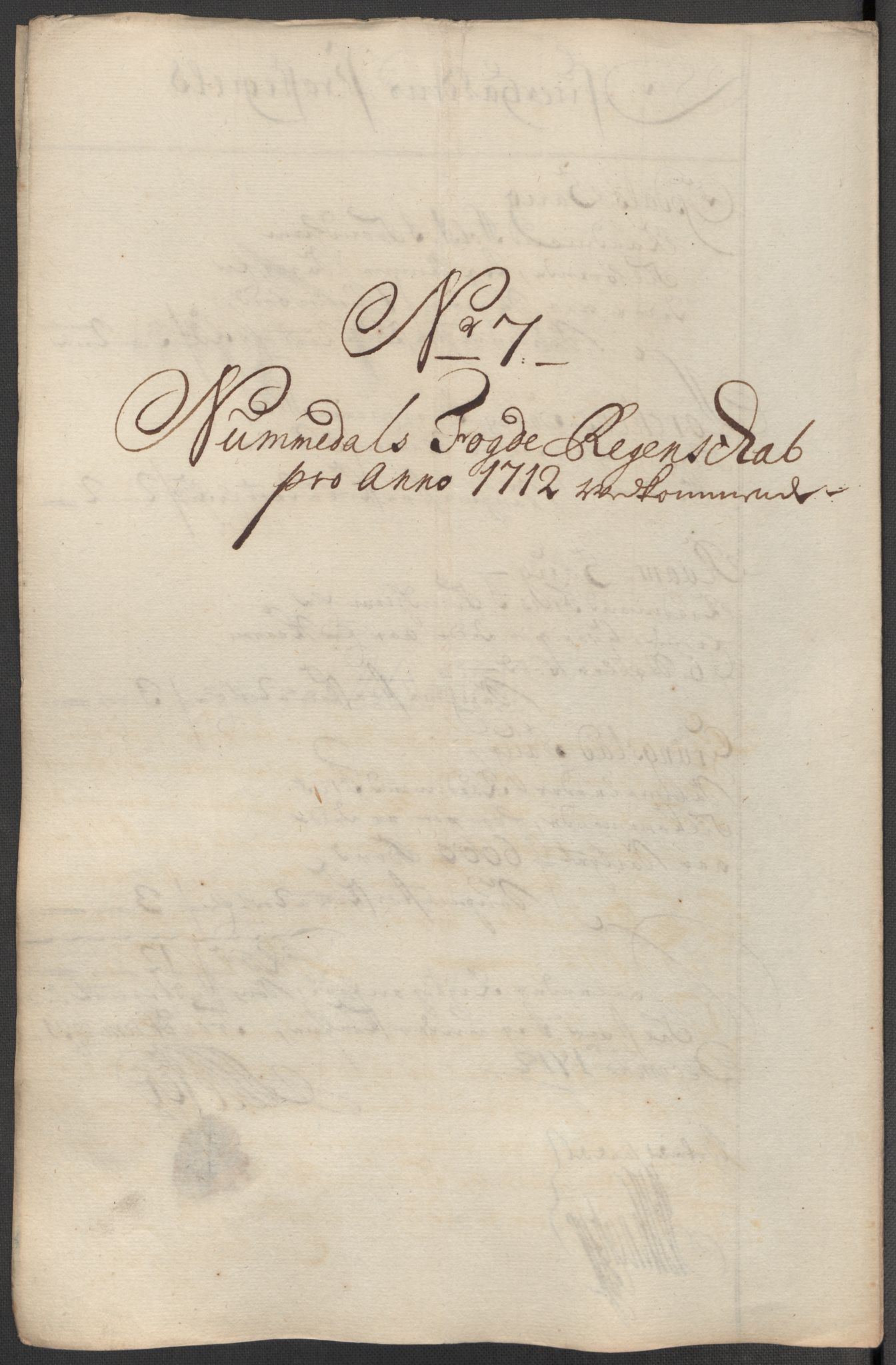 Rentekammeret inntil 1814, Reviderte regnskaper, Fogderegnskap, AV/RA-EA-4092/R64/L4433: Fogderegnskap Namdal, 1712, p. 116