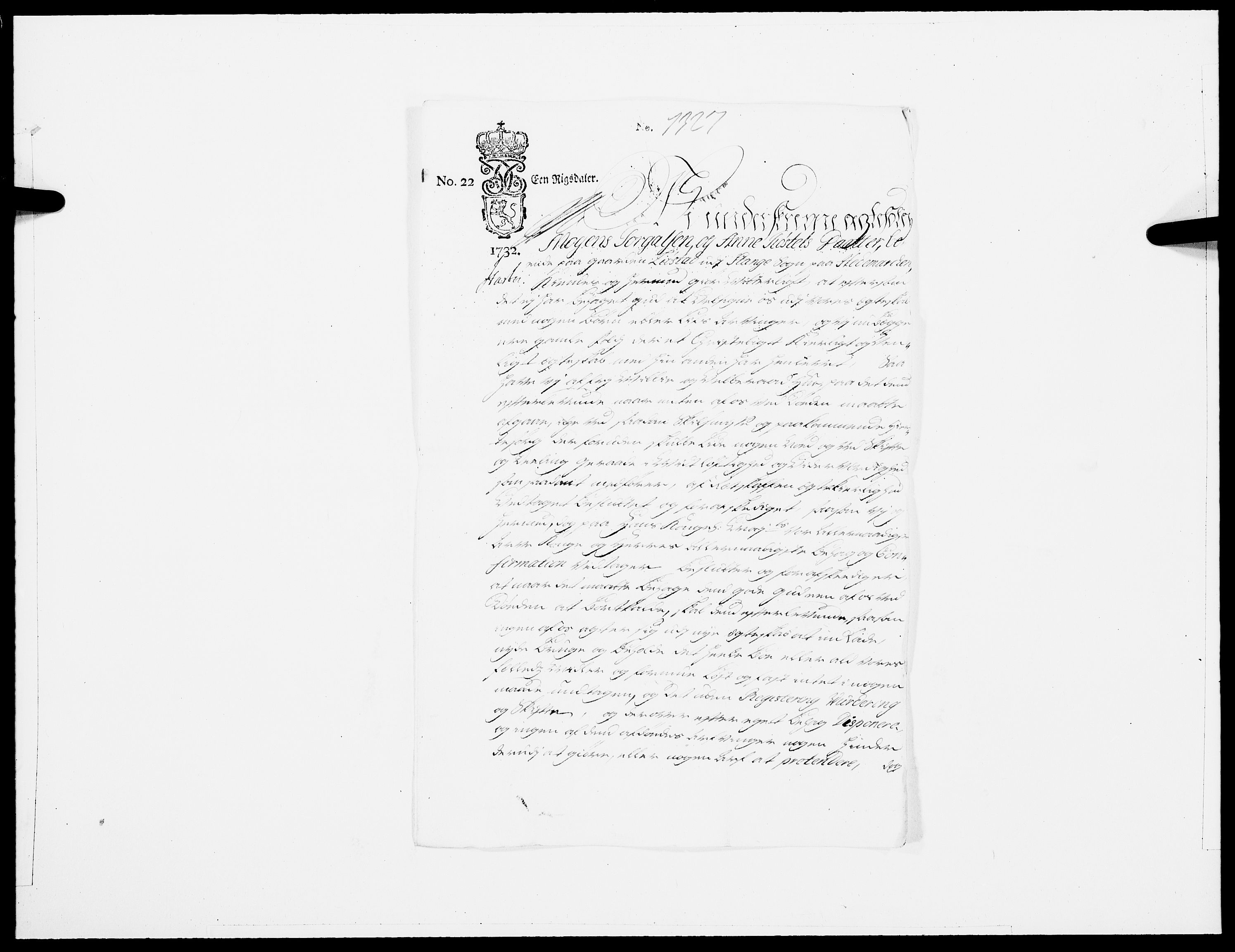 Danske Kanselli 1572-1799, AV/RA-EA-3023/F/Fc/Fcc/Fcca/L0113: Norske innlegg 1572-1799, 1733, p. 215