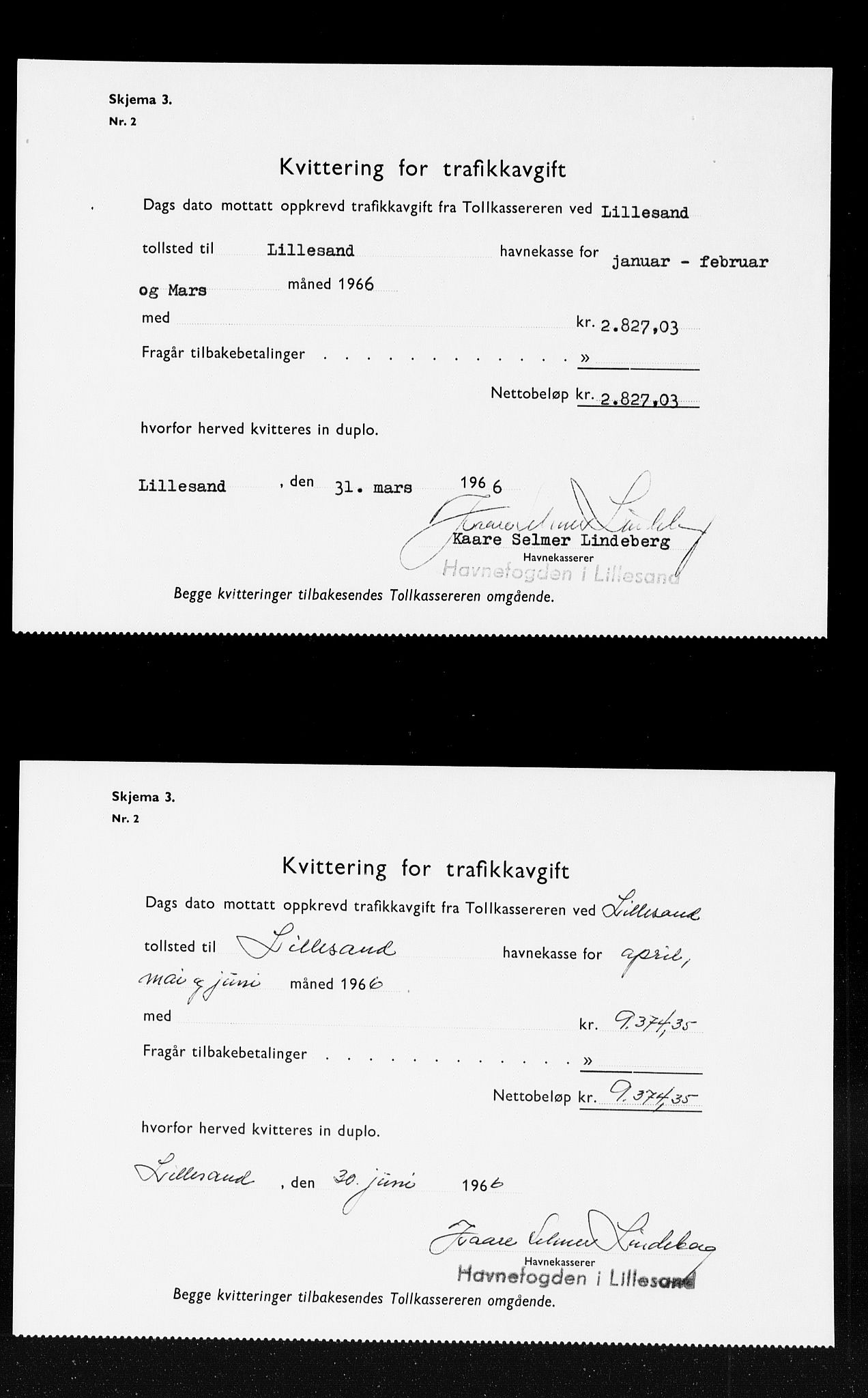 Lillesand tollsted, SAK/1351-0008/H/Ha/L0426: Skipsmåling, 1846-1966, p. 32