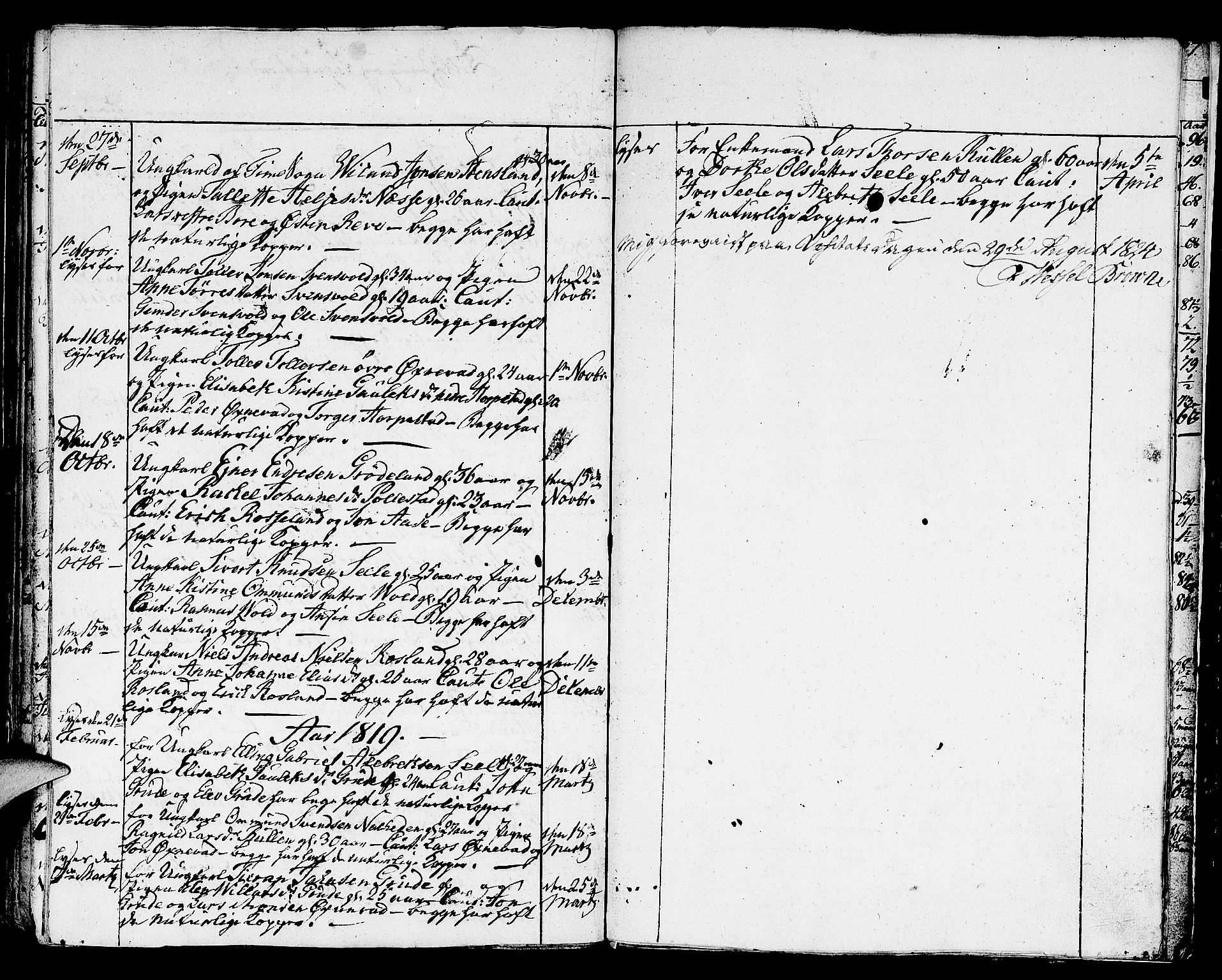 Klepp sokneprestkontor, SAST/A-101803/001/3/30BA/L0001: Parish register (official) no. A 1, 1793-1819