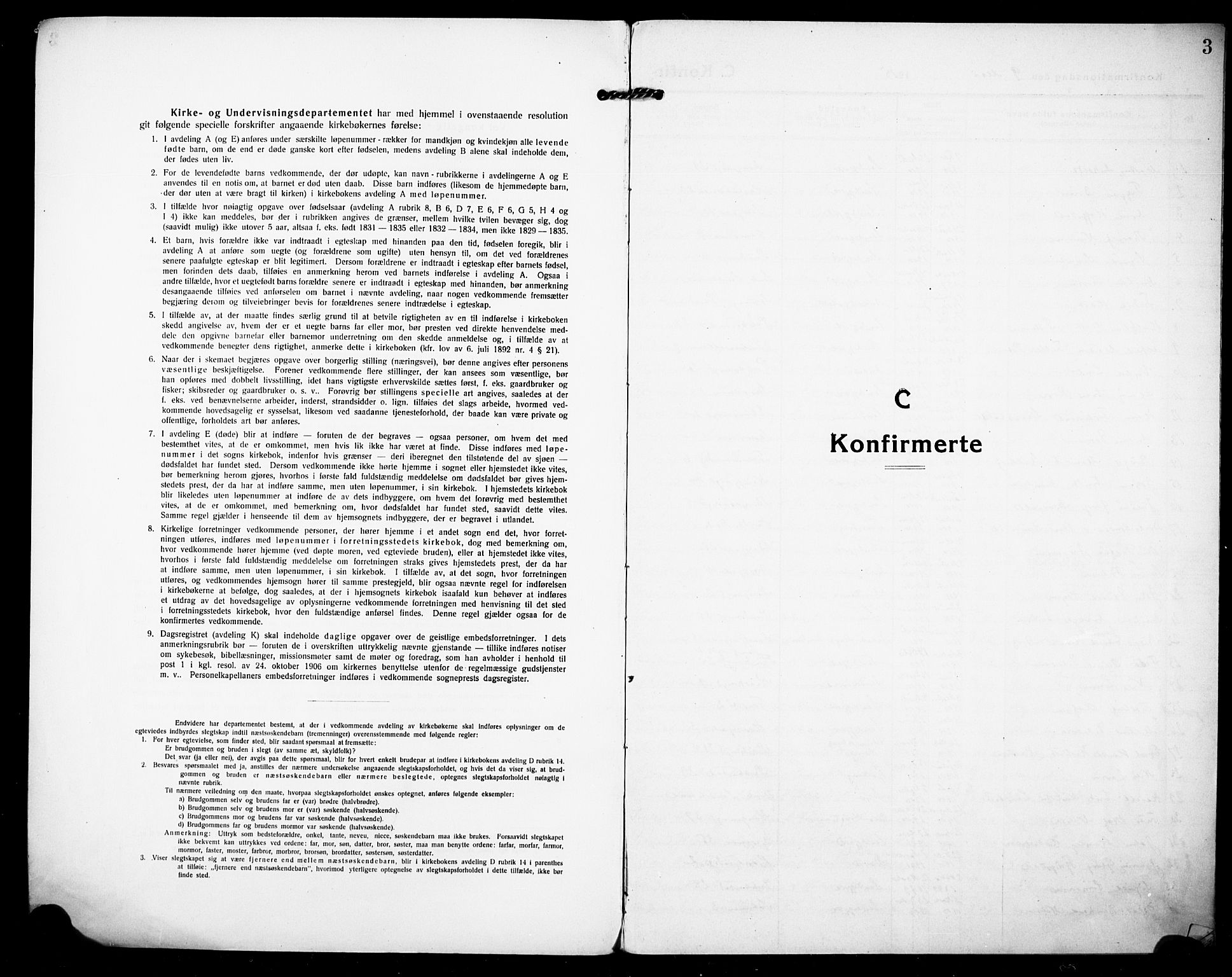 Sandefjord kirkebøker, SAKO/A-315/F/Fa/L0006: Parish register (official) no. 6, 1915-1930, p. 3