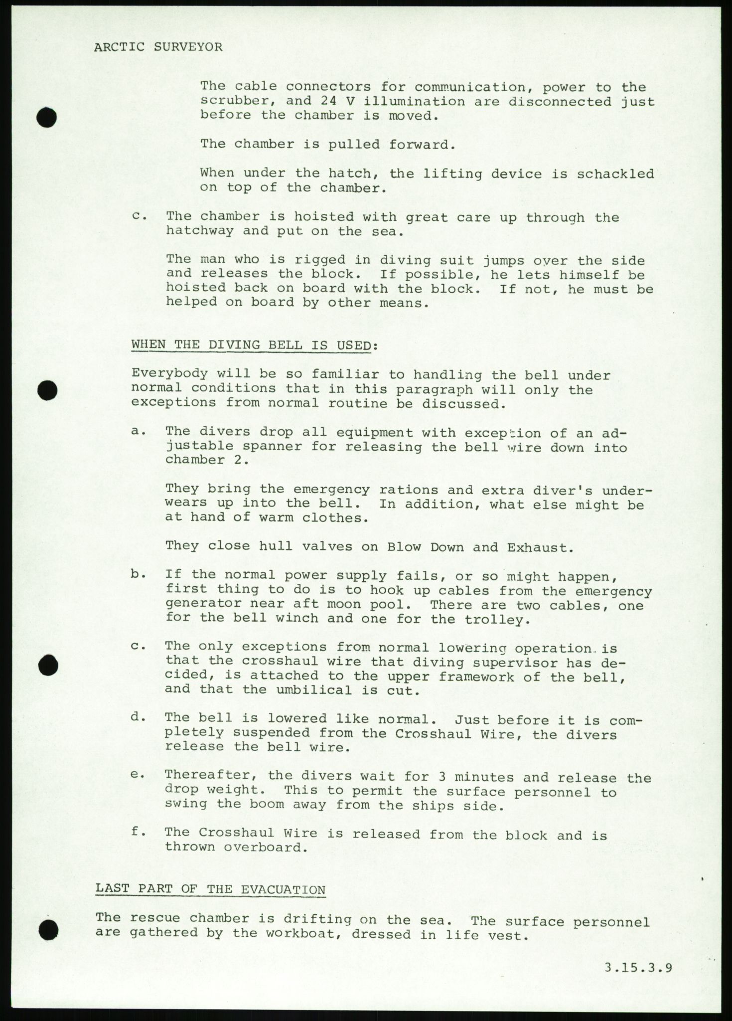 Justisdepartementet, Granskningskommisjonen ved Alexander Kielland-ulykken 27.3.1980, AV/RA-S-1165/D/L0016: O Beredskapsplaner (Doku.liste + O1-O3 av 3), 1980-1981, p. 209