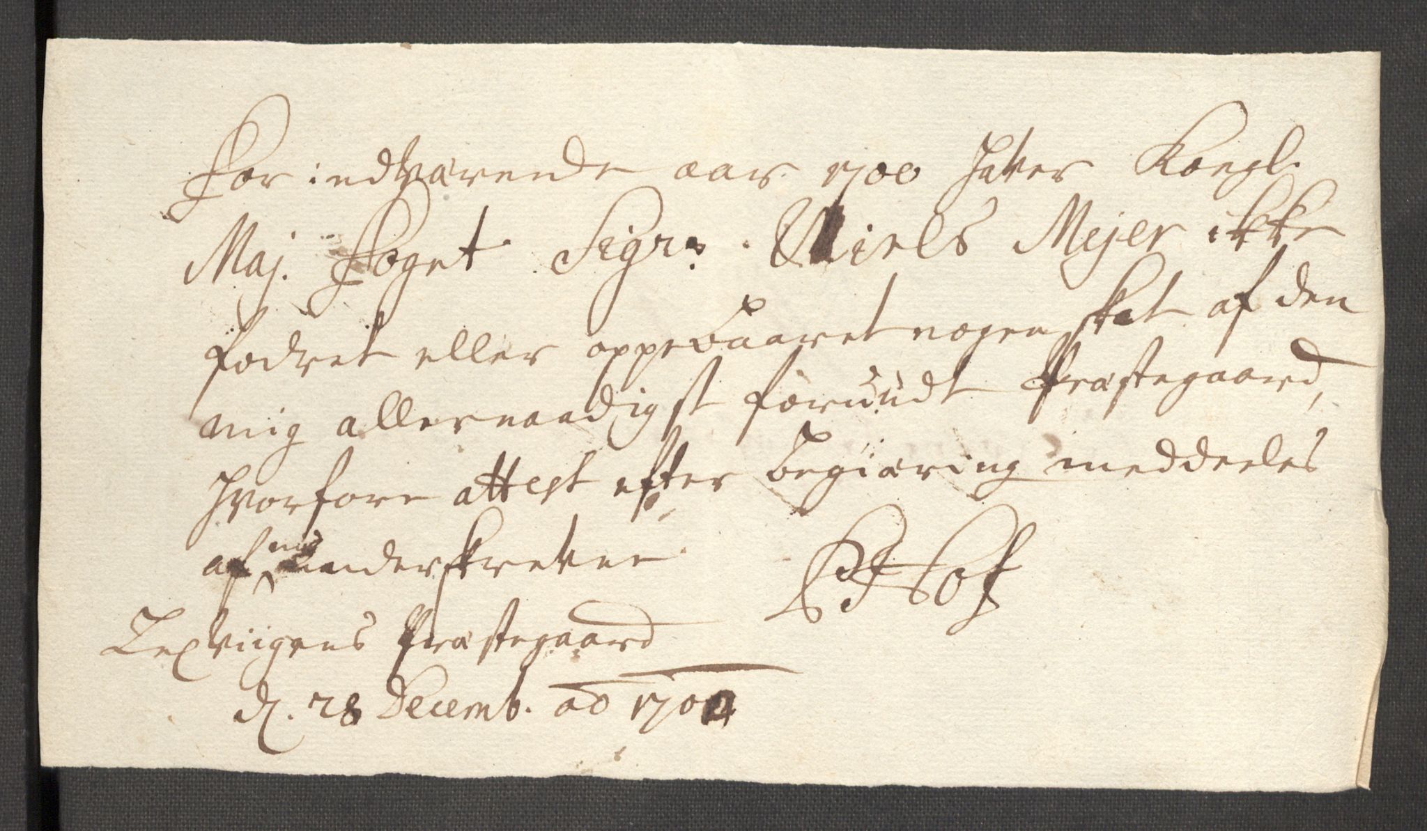 Rentekammeret inntil 1814, Reviderte regnskaper, Fogderegnskap, AV/RA-EA-4092/R62/L4192: Fogderegnskap Stjørdal og Verdal, 1700, p. 220