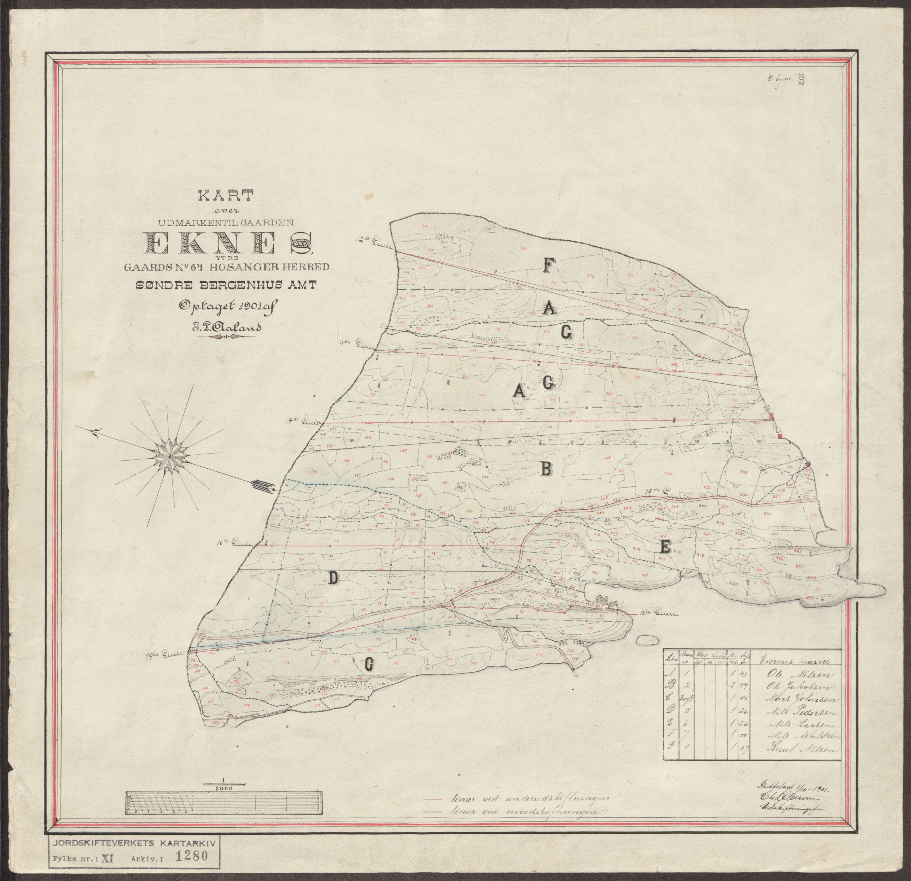 Jordskifteverkets kartarkiv, AV/RA-S-3929/T, 1859-1988, p. 1430