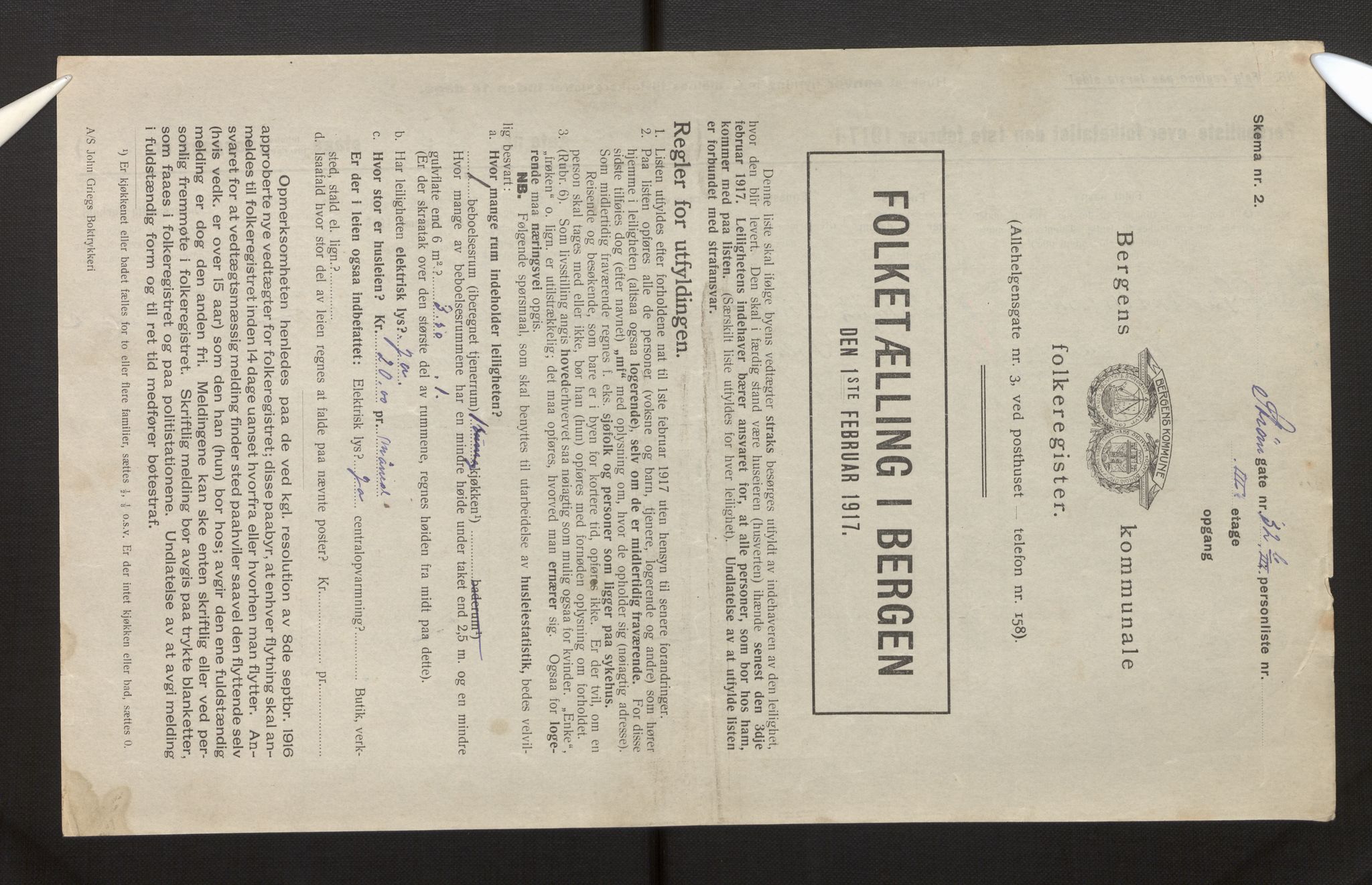 SAB, Municipal Census 1917 for Bergen, 1917, p. 38780