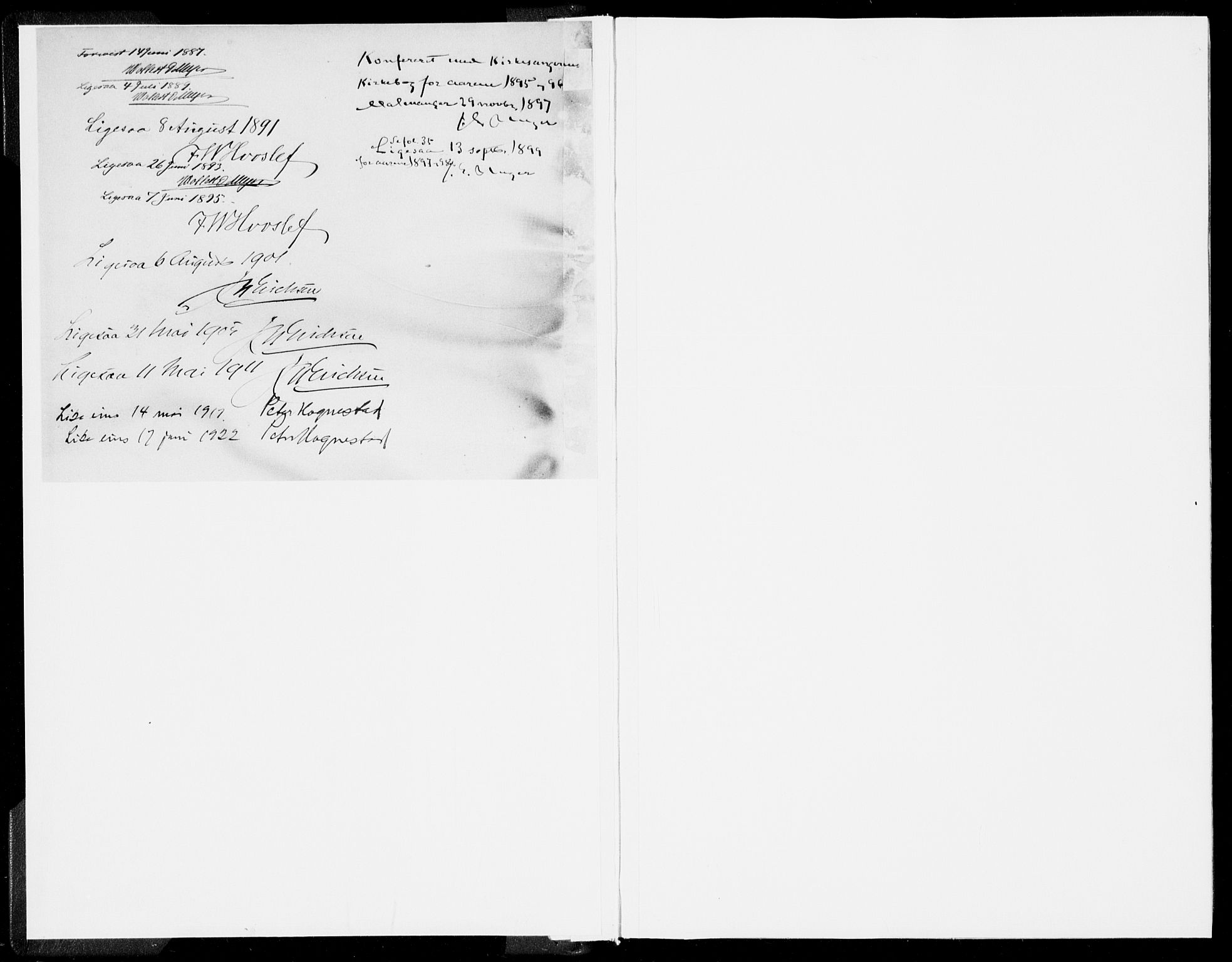 Kvinnherad sokneprestembete, SAB/A-76401/H/Haa: Parish register (official) no. B  1, 1887-1921
